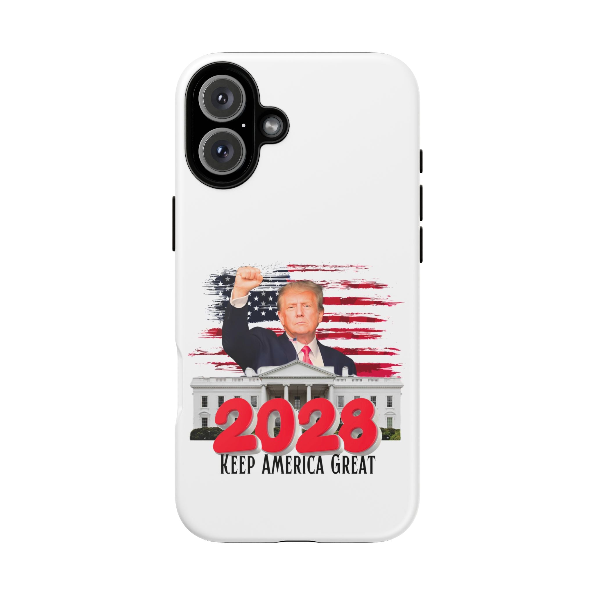 2028 Keep America Great Phone Case | Patriotic Trump Design