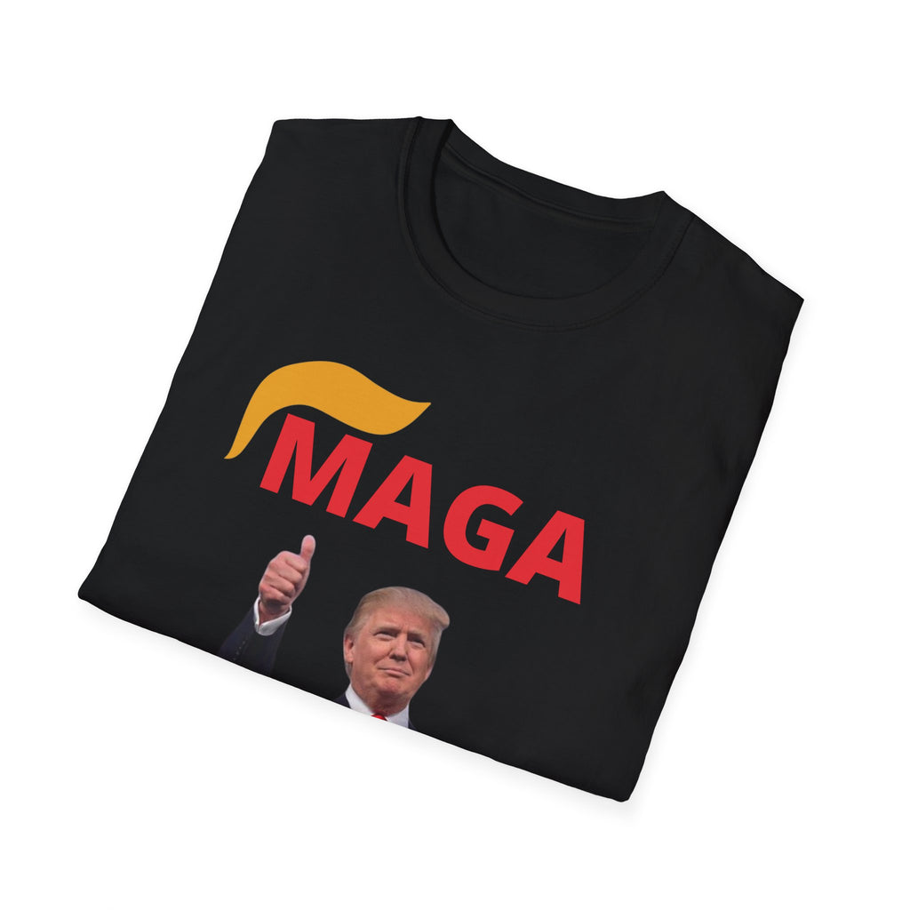 MAGA Thumbs-Up T-Shirt — "THANK GOD!" Political Statement Tee