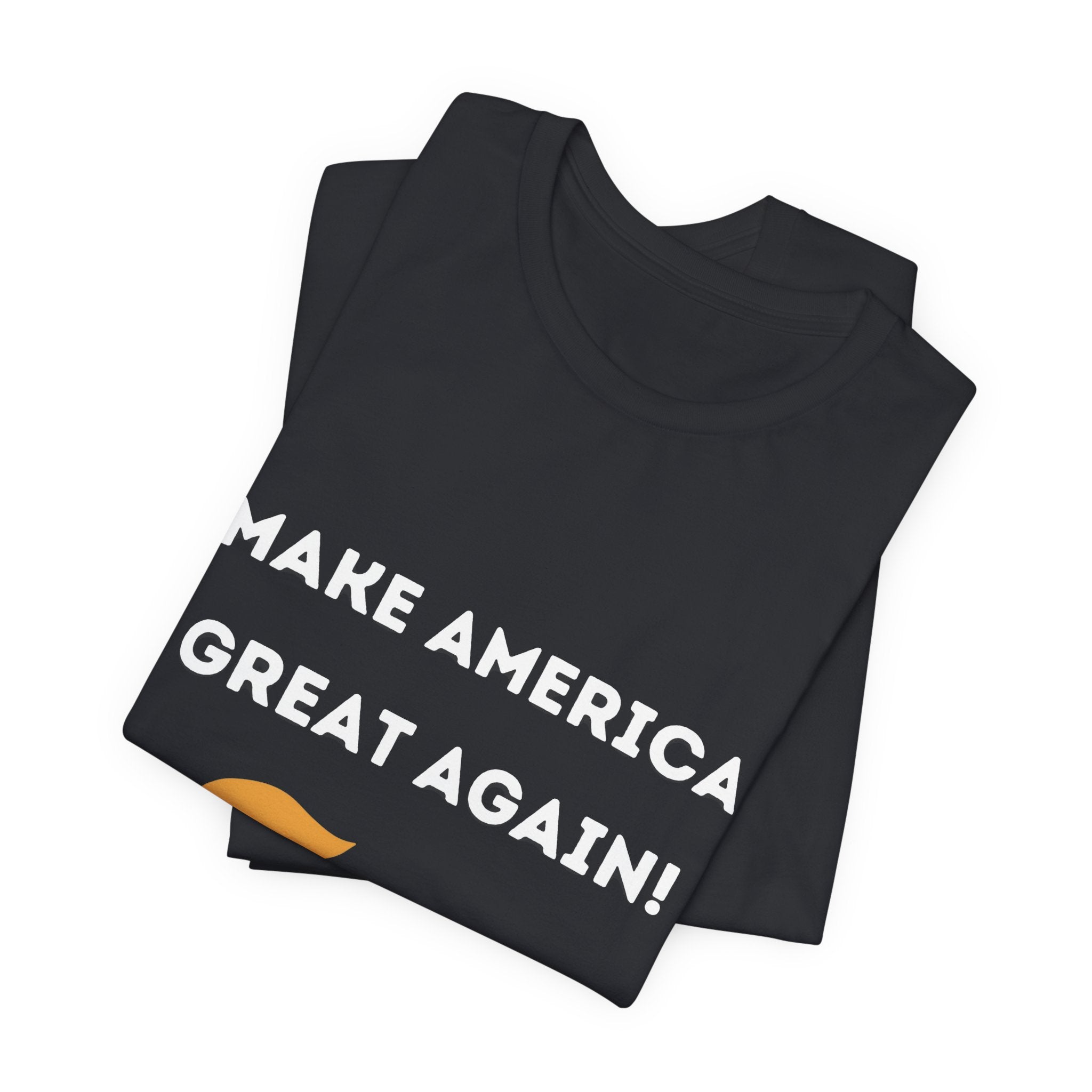 Make America Great Again #TrumpWon Mens Womans Jersey Short Sleeve Tee, Election Tee, Political Shirt, Patriotic Apparel, American Flag Clothing