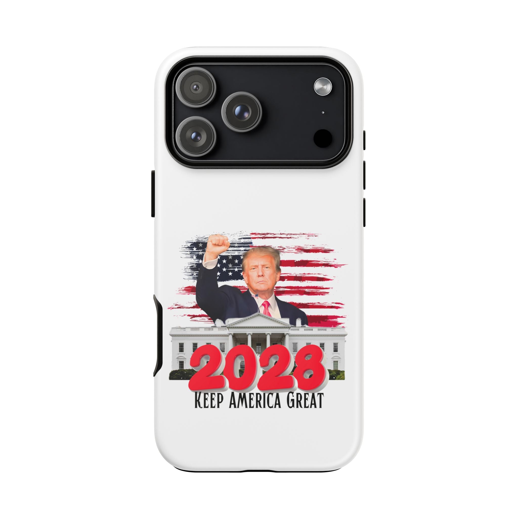 2028 Keep America Great Phone Case | Patriotic Trump Design