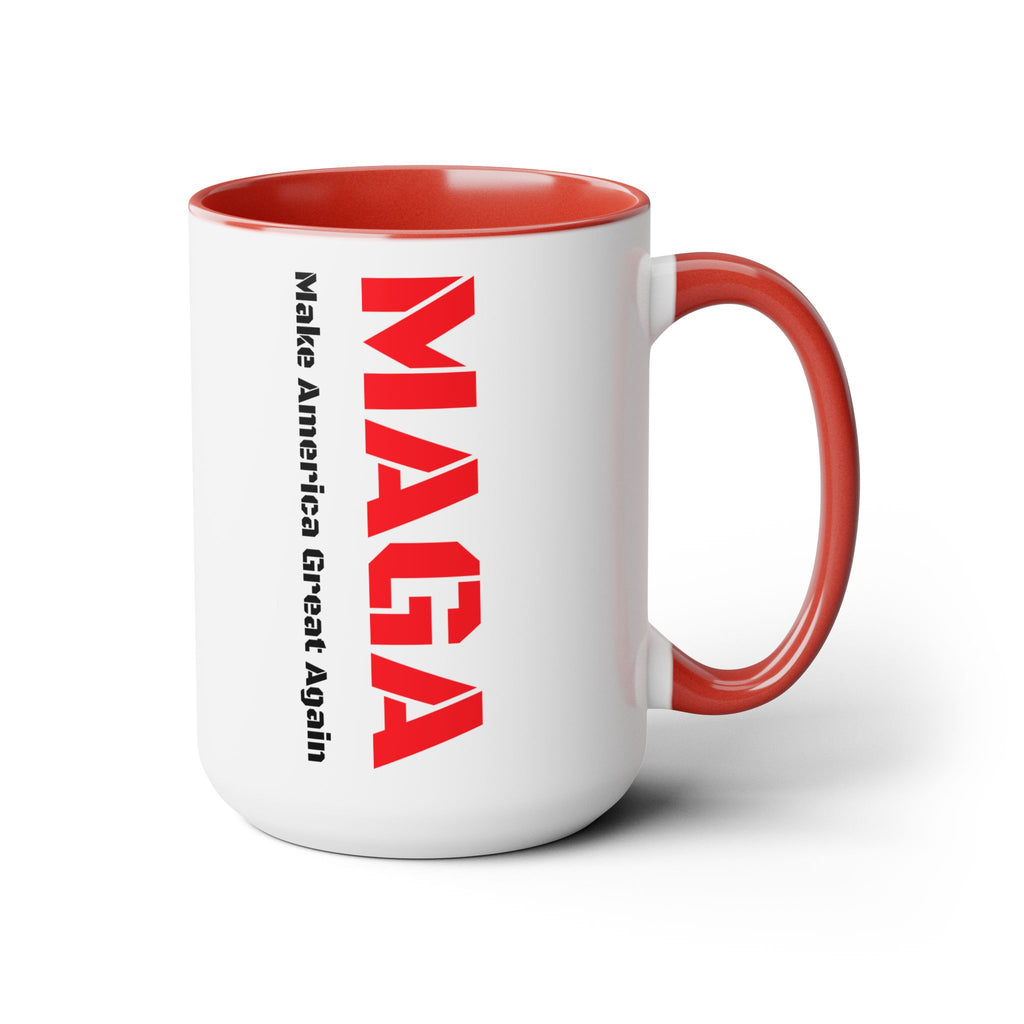 MAGA Two-Tone Coffee Mugs, 15oz