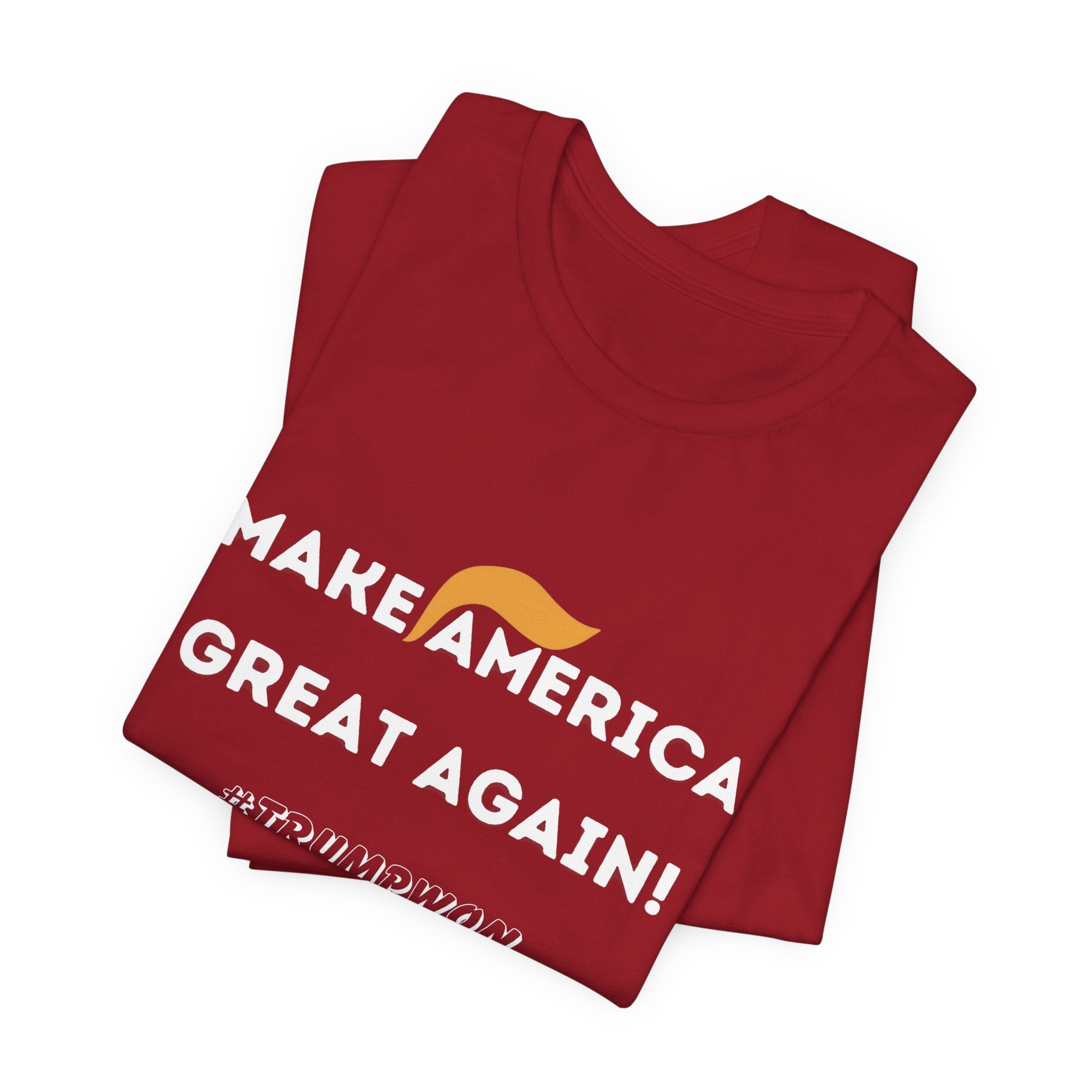 Make America Great Again T-Shirt — Retro Hair Icon Political Tee