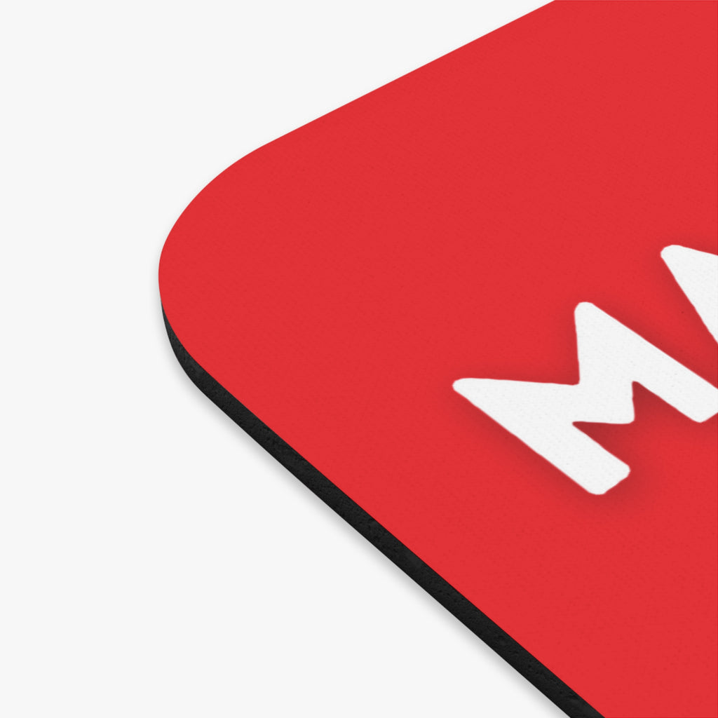 Make America Great Again! Red Rectangle Mouse Pad (#TRUMPWON)