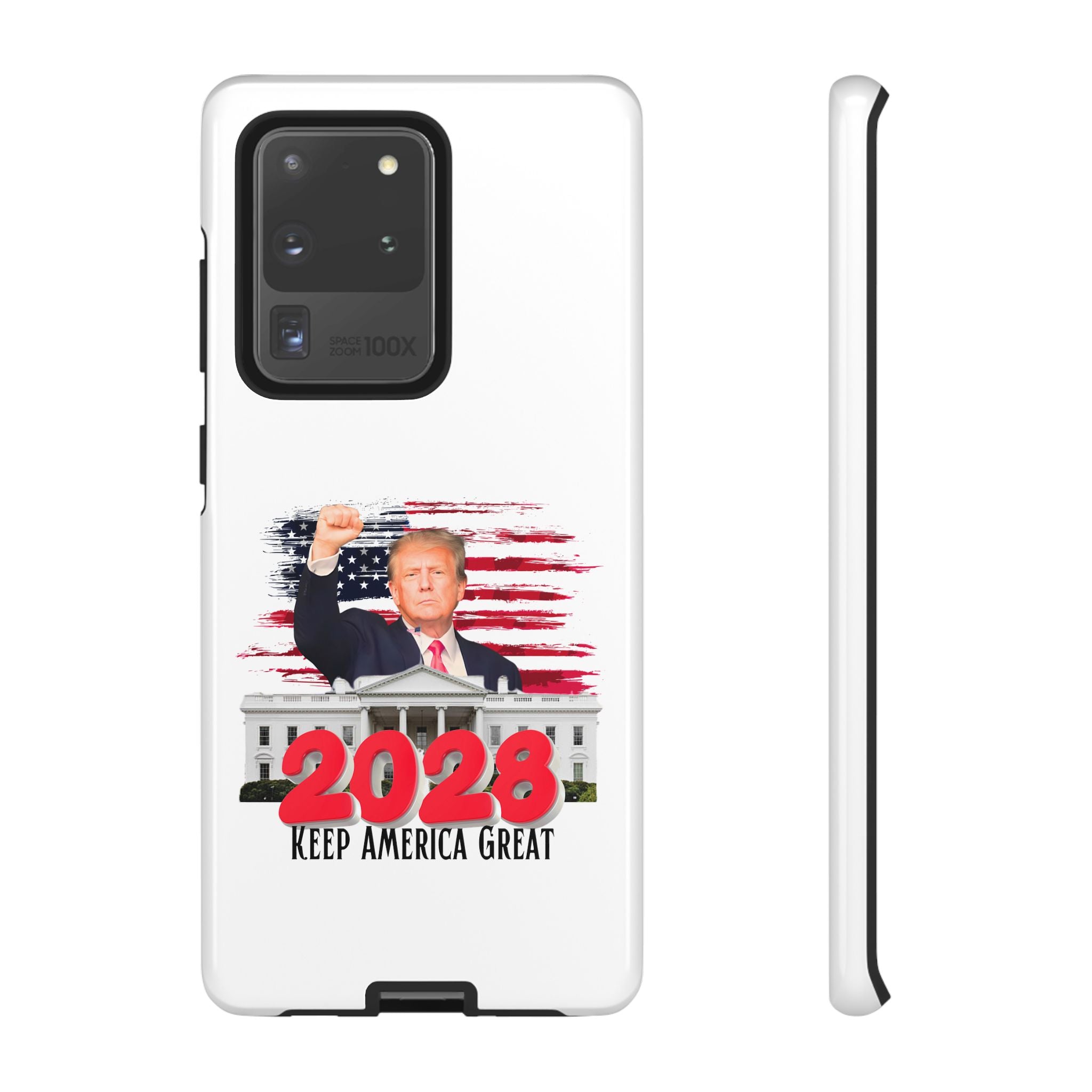 2028 Keep America Great Phone Case | Patriotic Trump Design