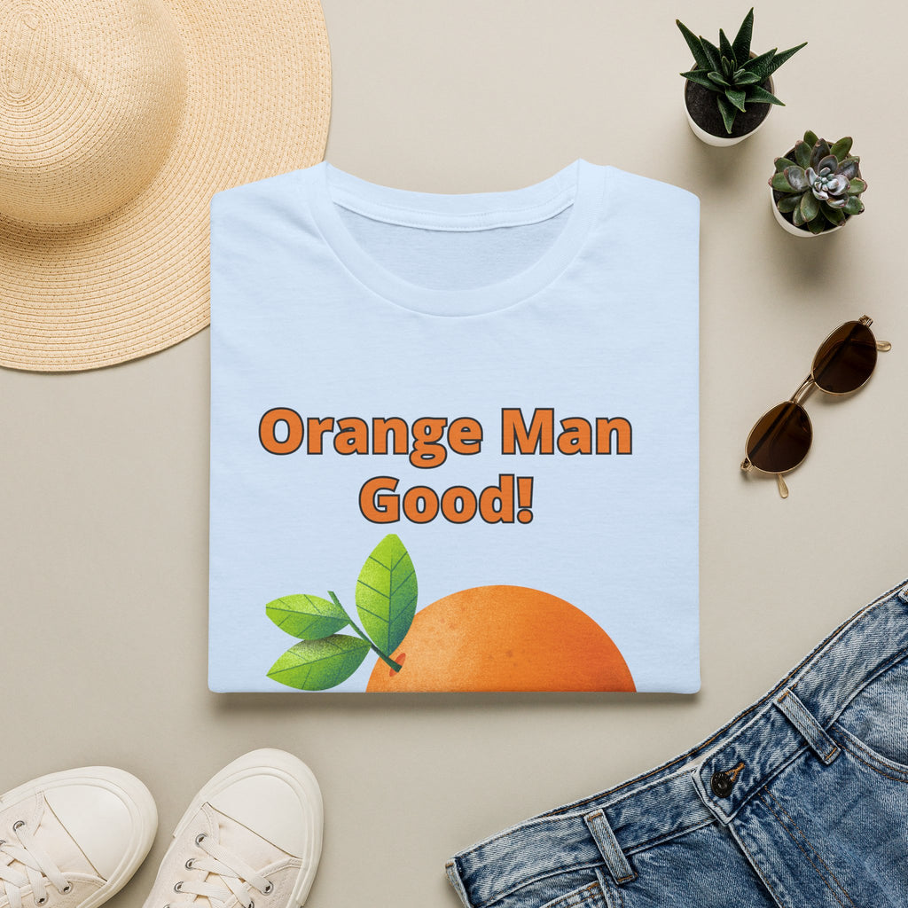 Orange Man Good Softstyle T-Shirt, Trump 2020 Tee, Unisex Shirt, Mens Womens DJT Gift, #TrumpWon