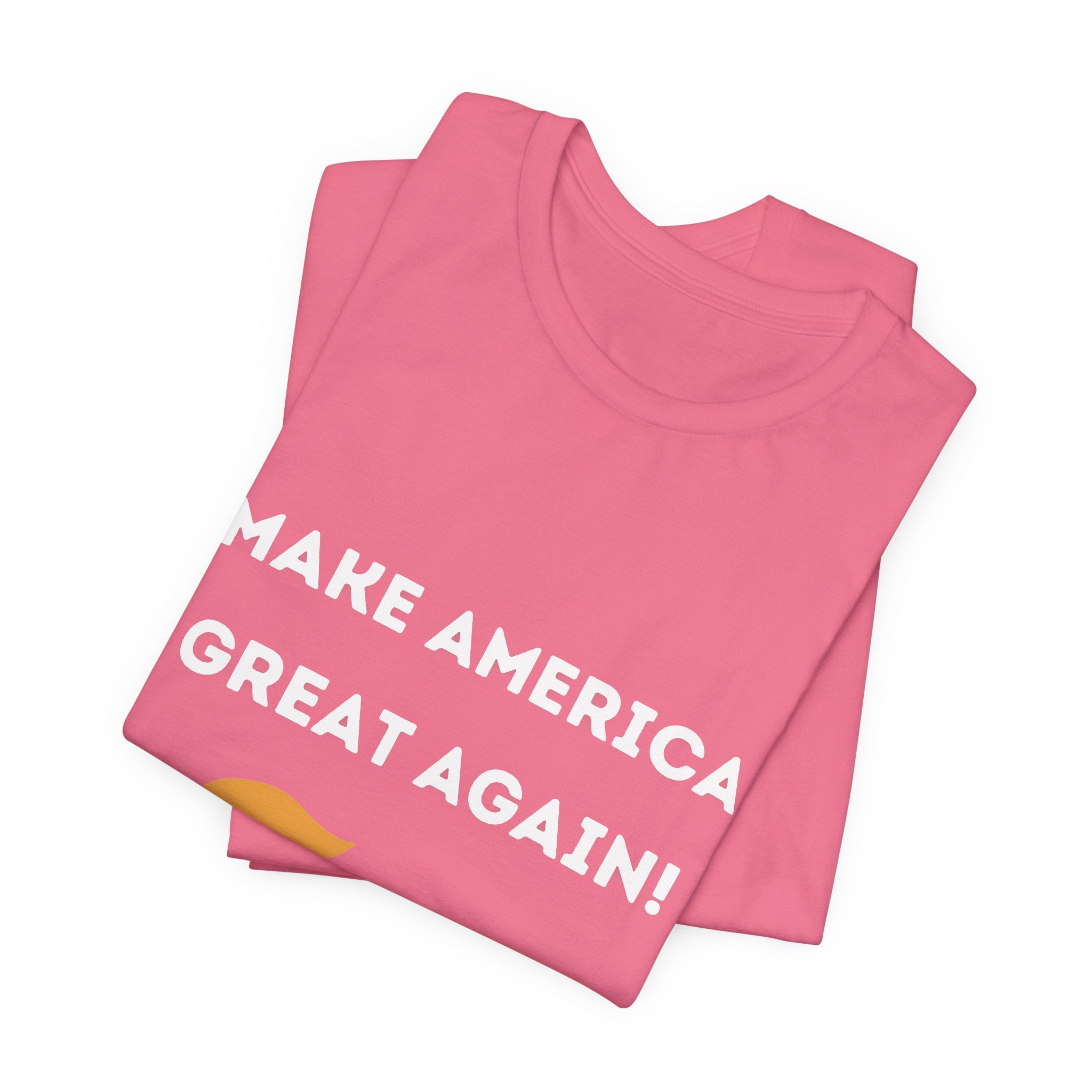 Make America Great Again #TrumpWon Mens Womans Jersey Short Sleeve Tee, Election Tee, Political Shirt, Patriotic Apparel, American Flag Clothing