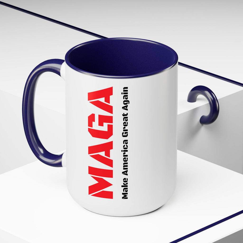 MAGA Two-Tone Coffee Mugs, 15oz
