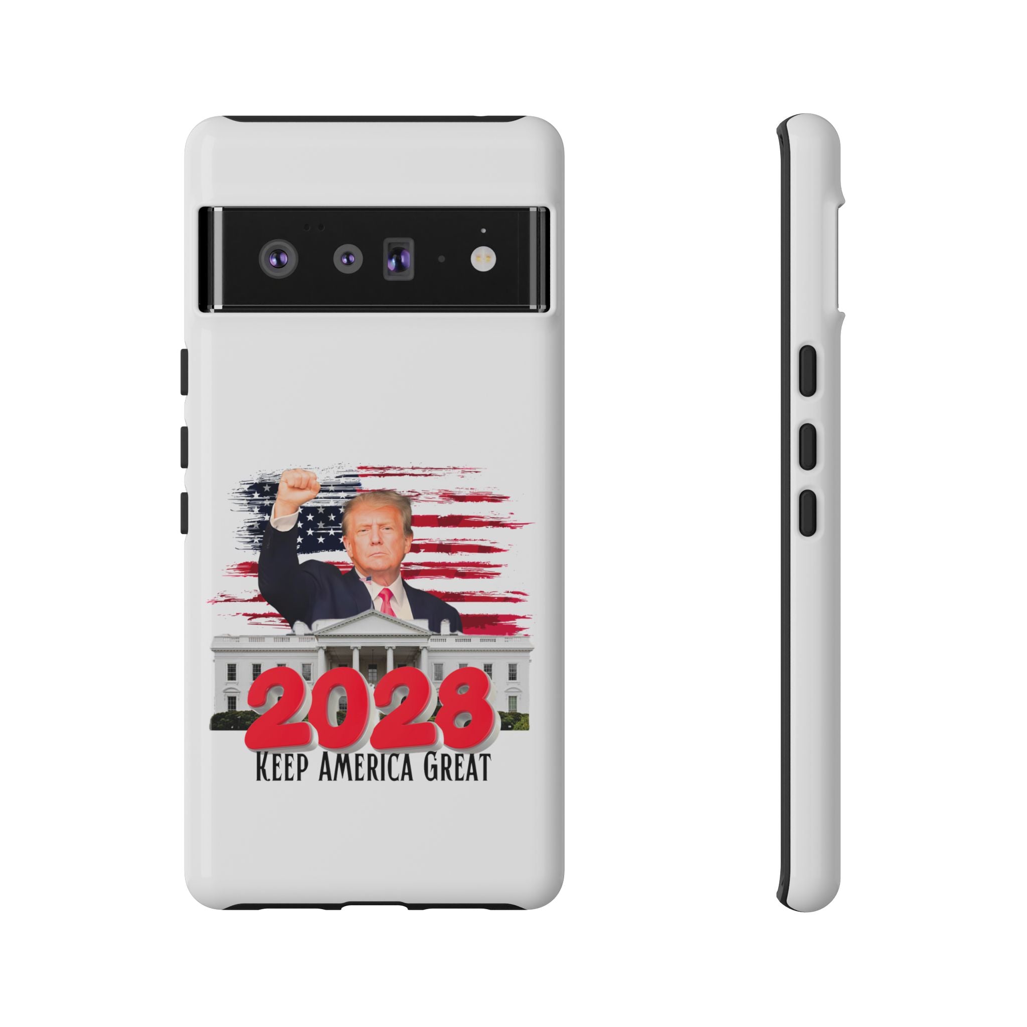 2028 Keep America Great Phone Case | Patriotic Trump Design