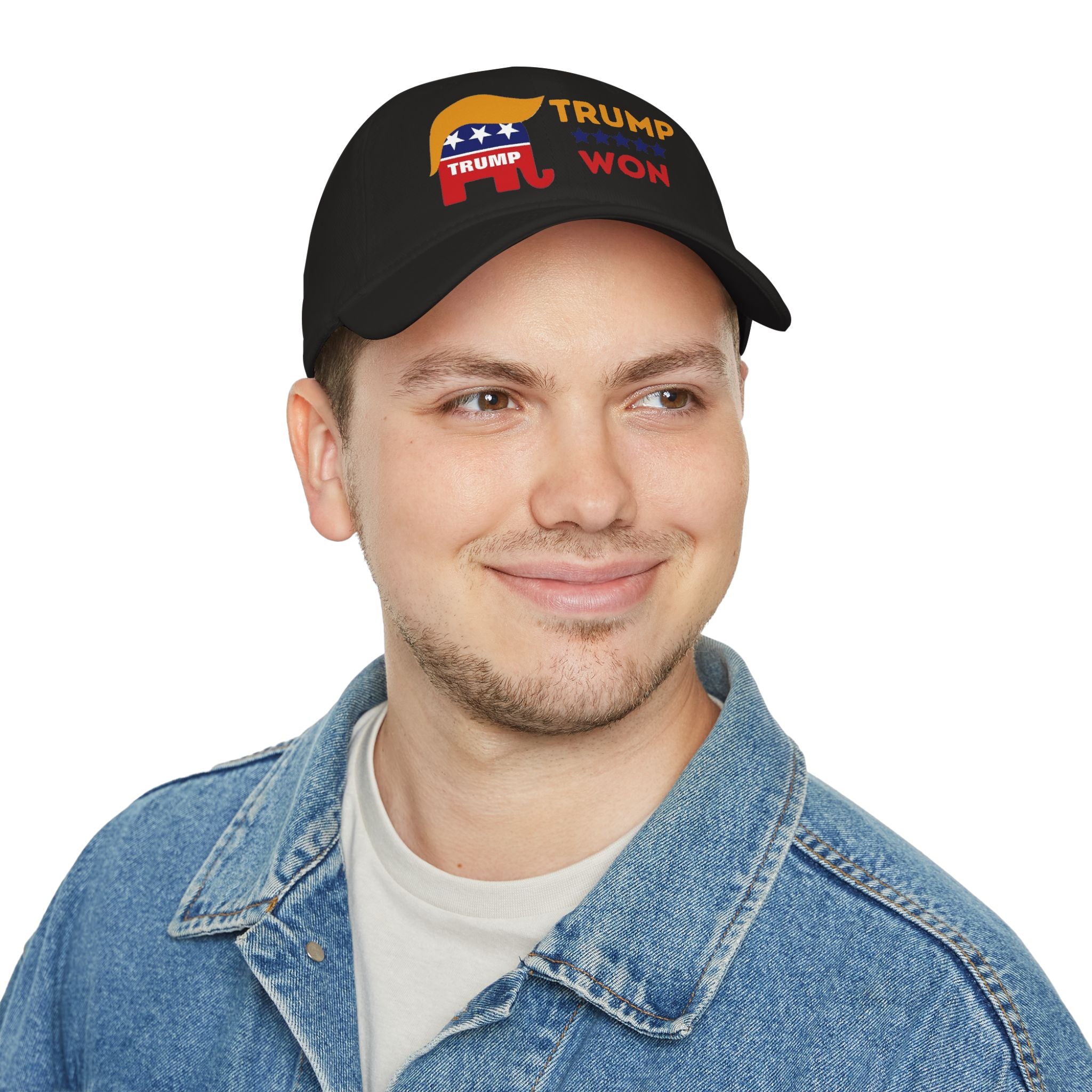 Trump Won Republican Elephant Baseball Cap
