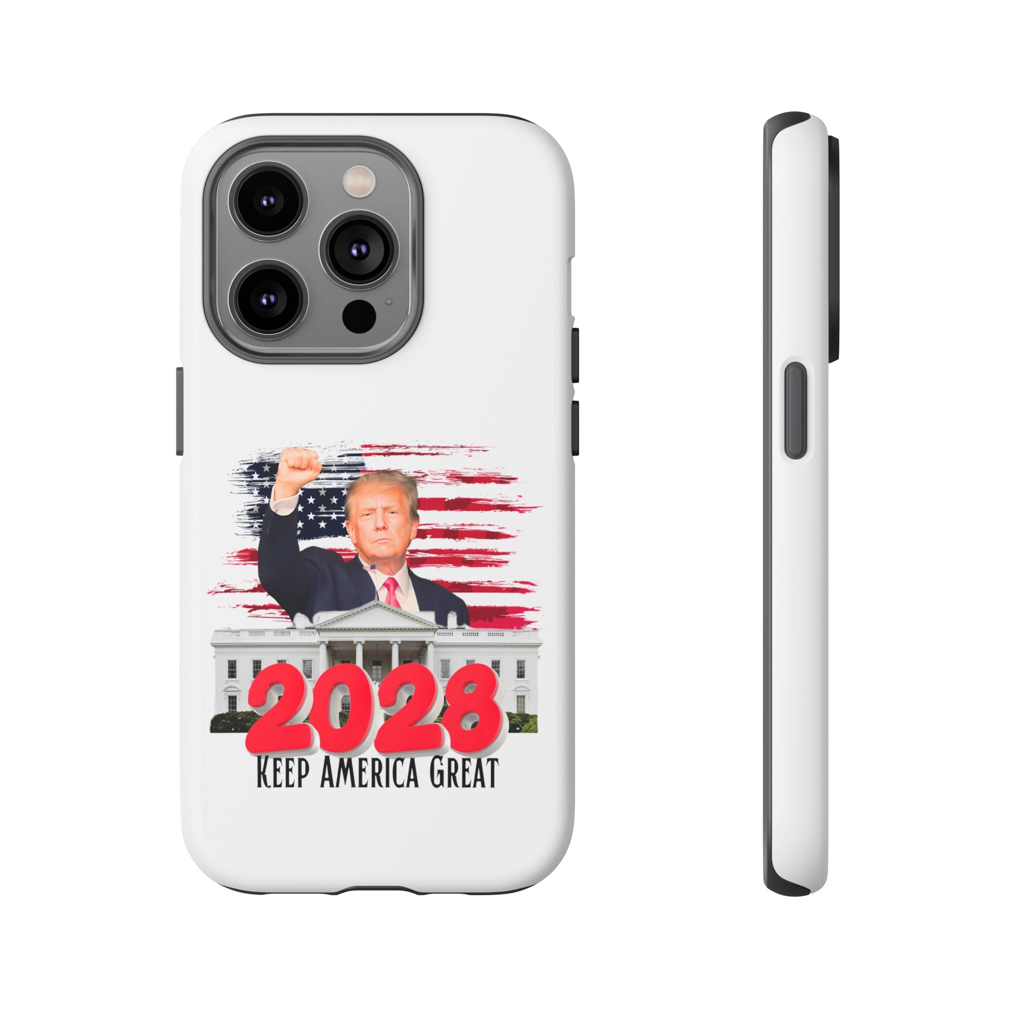 2028 Keep America Great Phone Case | Patriotic Trump Design