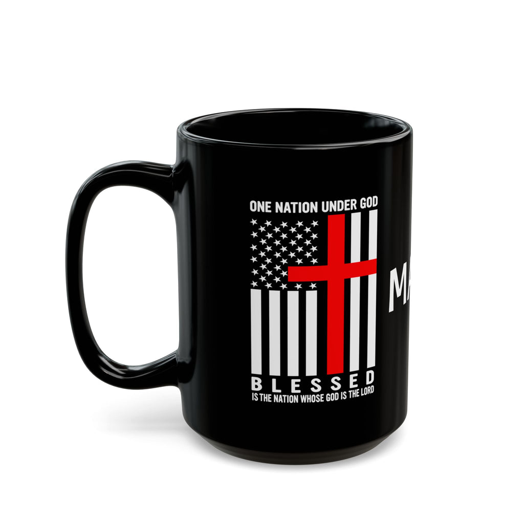 One Nation Under GOD Maga Coffee Mug 11oz/15oz