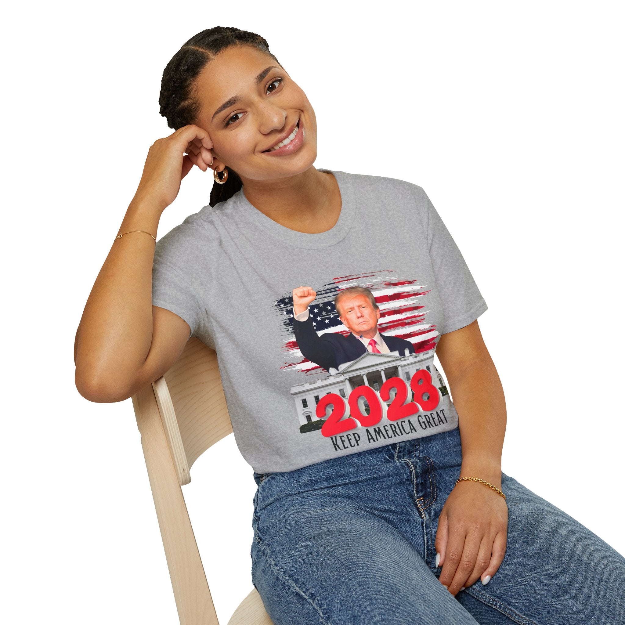 2028 Keep America Great T-Shirt | Patriotic Election Design #Trump