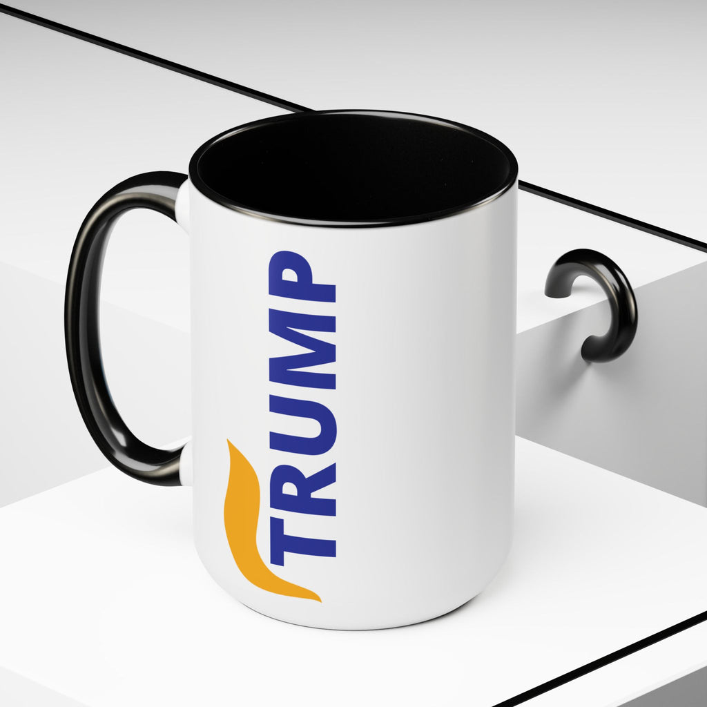 TRUMP / Two-Tone Coffee Mugs, 15oz