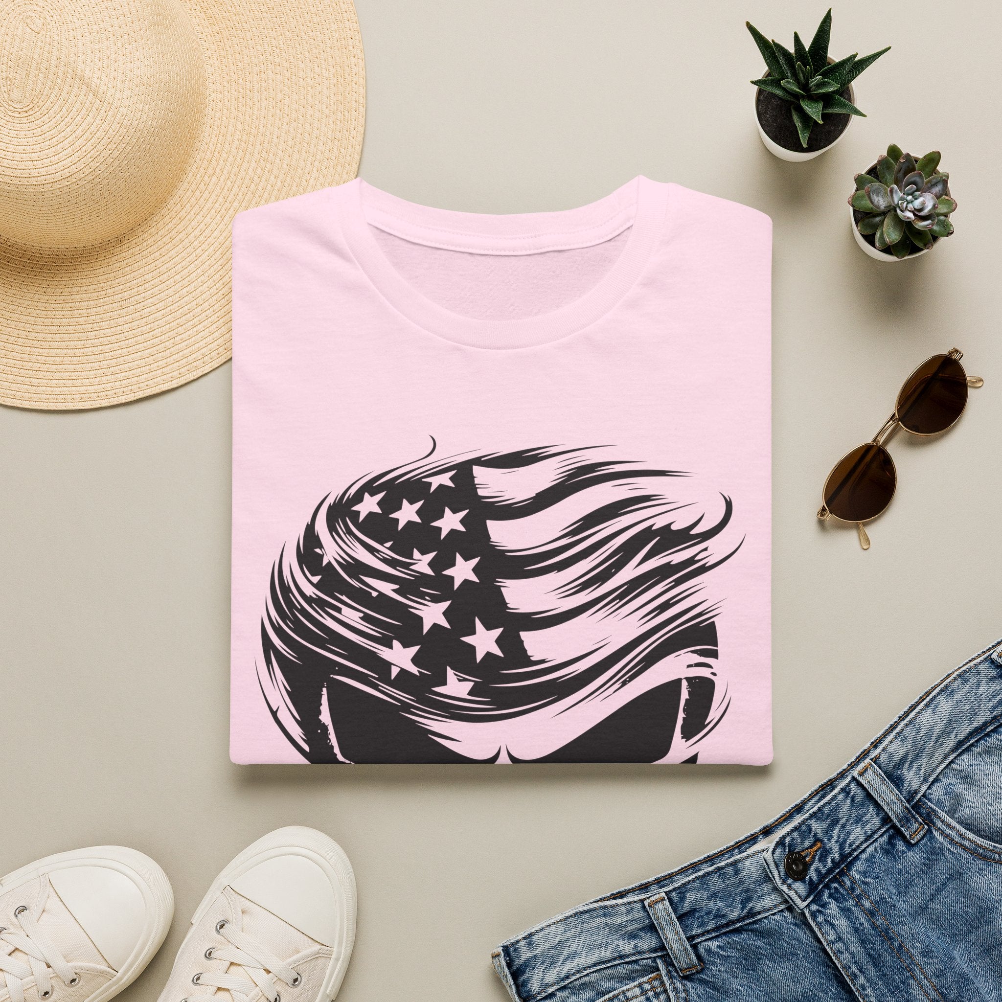 Punisher Patriotic Skull Graphic T-Shirt | Mens Womans  Softstyle Tee, Unique Gift, Casual Wear, Festival Apparel, Statement Shirt