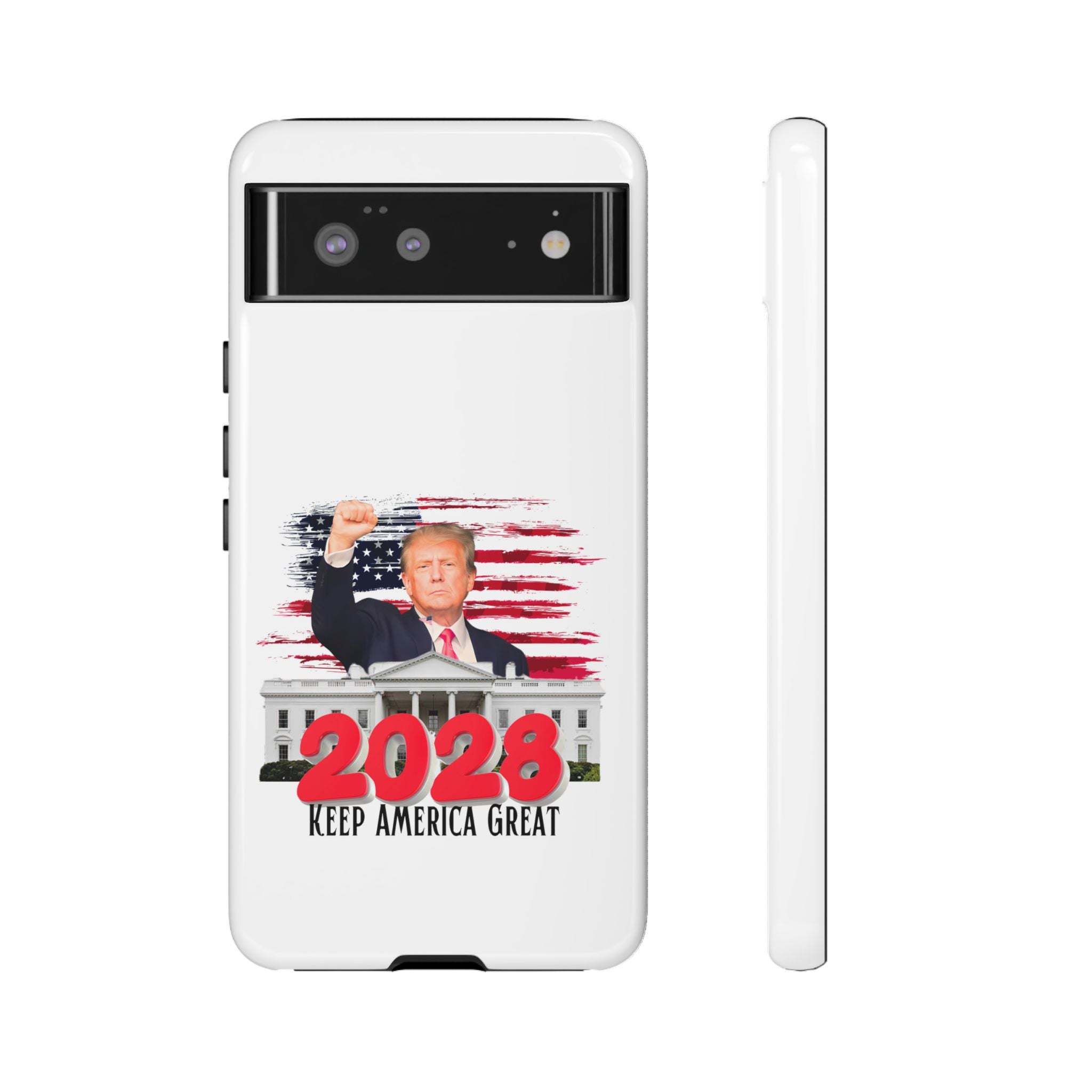 2028 Keep America Great Phone Case | Patriotic Trump Design