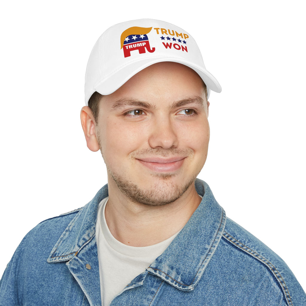 Trump Won Republican Elephant Baseball Cap