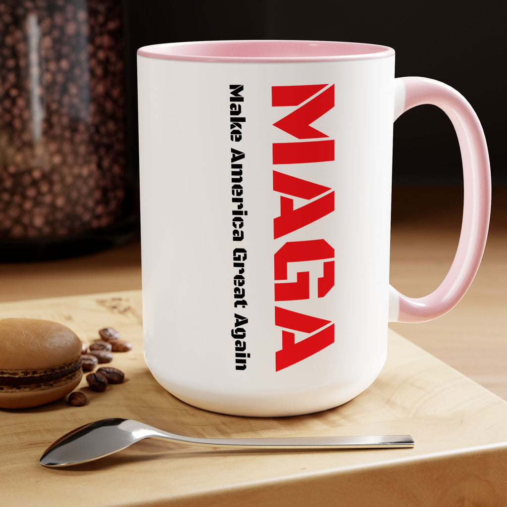 MAGA Two-Tone Coffee Mugs, 15oz