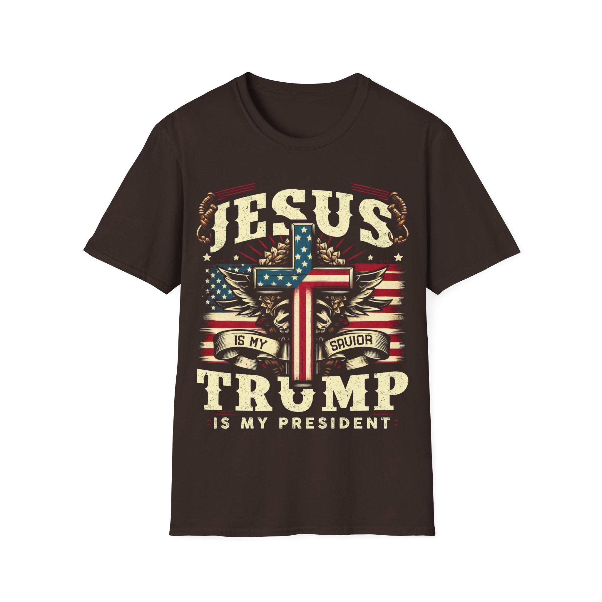 Jesus Is My Savior, Trump Is My President T-Shirt