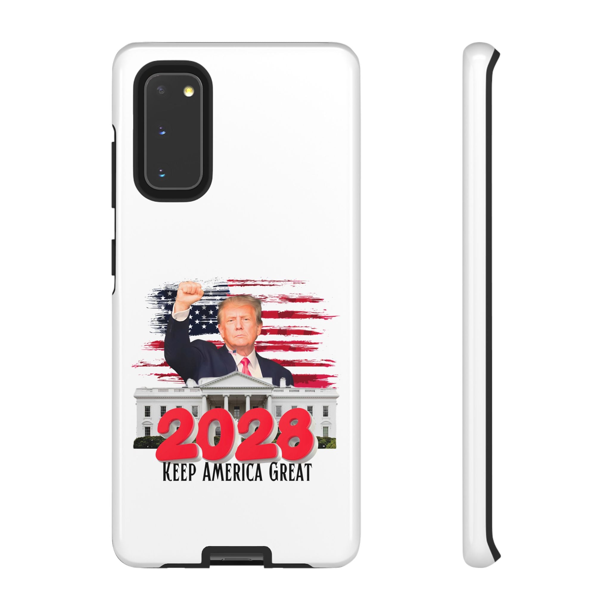 2028 Keep America Great Phone Case | Patriotic Trump Design