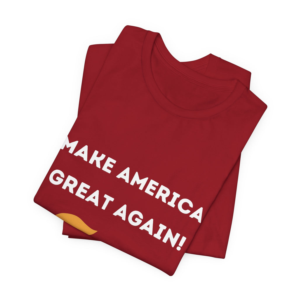 Make America Great Again #TrumpWon Unisex Jersey Short Sleeve Tee