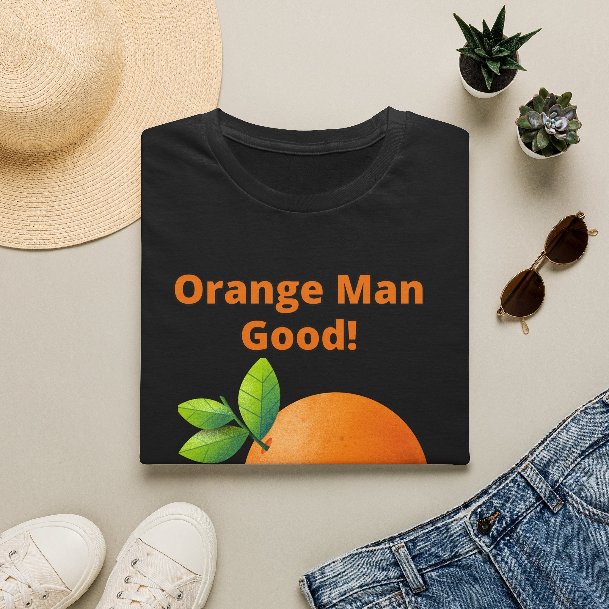 Orange Man Good Softstyle T-Shirt, Trump 2020 Tee, Unisex Shirt, Mens Womens DJT Gift, #TrumpWon