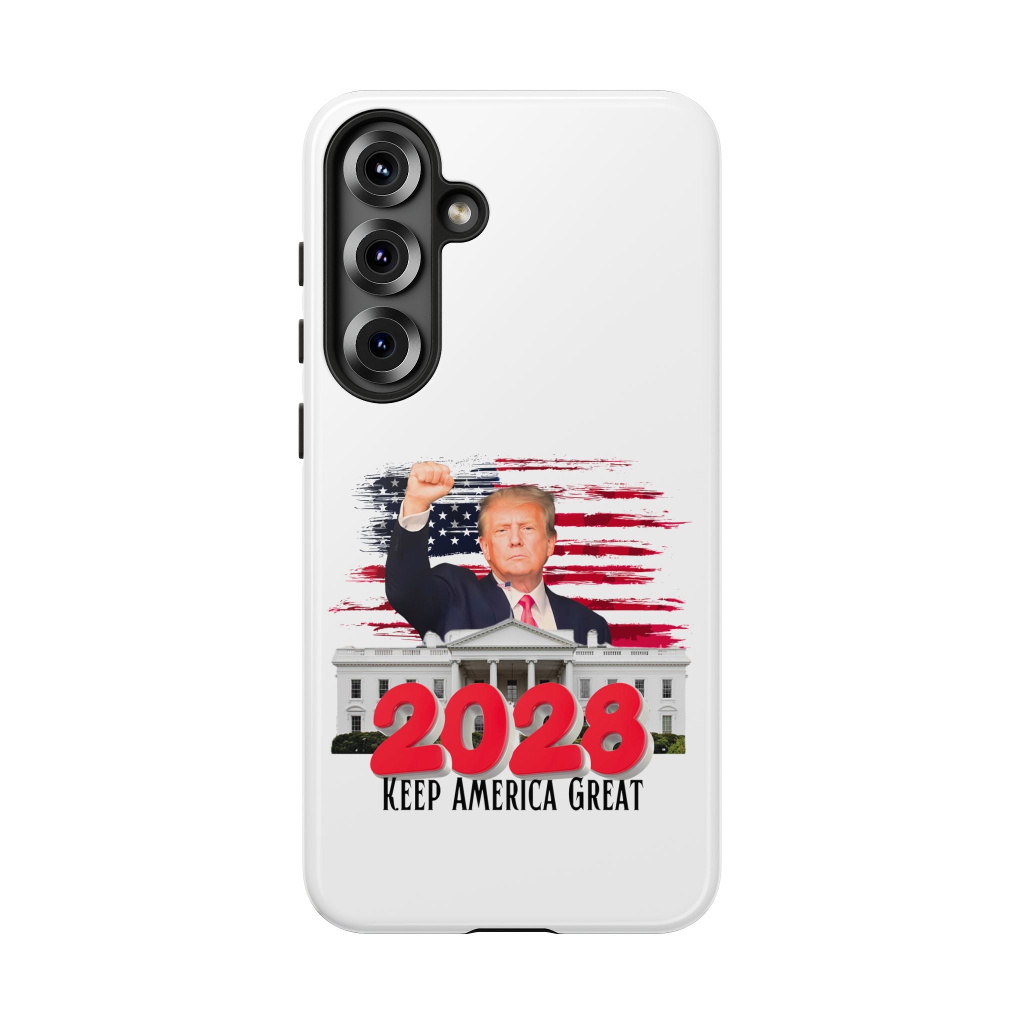 2028 Keep America Great Phone Case | Patriotic Trump Design