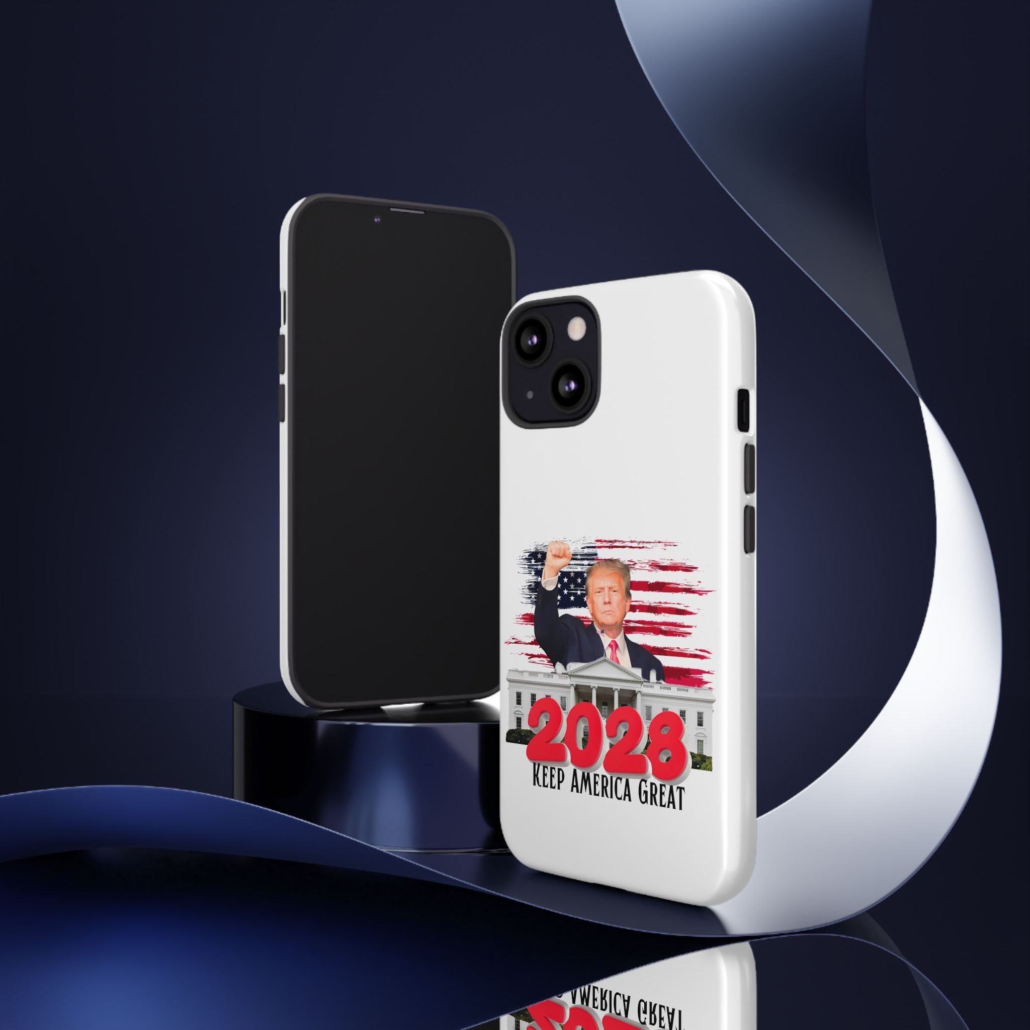 2028 Keep America Great Phone Case | Patriotic Trump Design