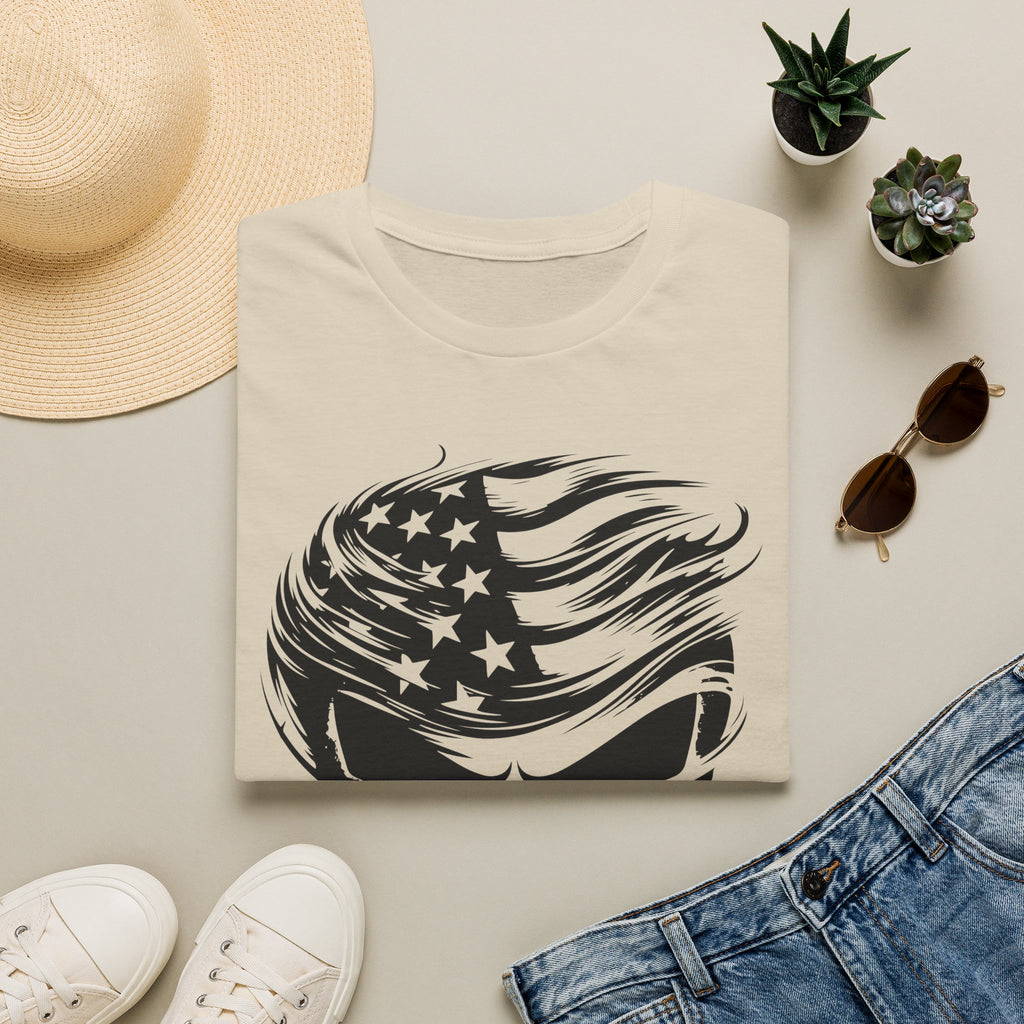Punisher Patriotic Skull Graphic T-Shirt | Mens Womans  Softstyle Tee, Unique Gift, Casual Wear, Festival Apparel, Statement Shirt