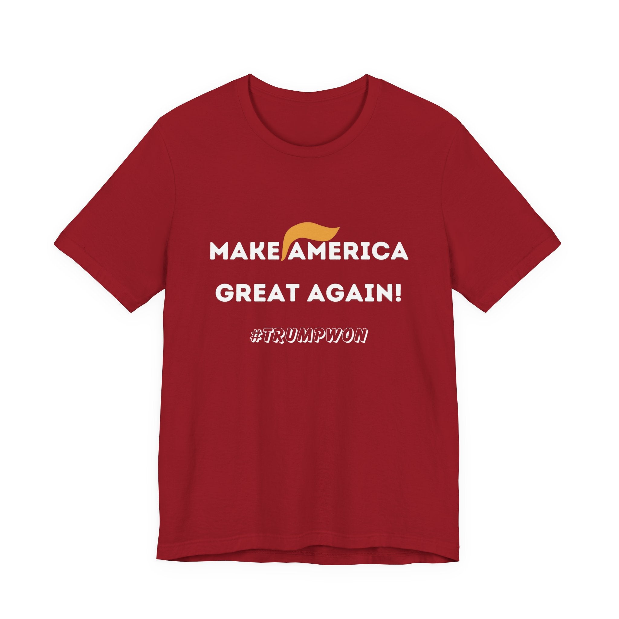Make America Great Again Unisex Jersey Short Sleeve Tee, Patriotic Tee, Political Shirt, USA Tee, America Shirt, Election Tee