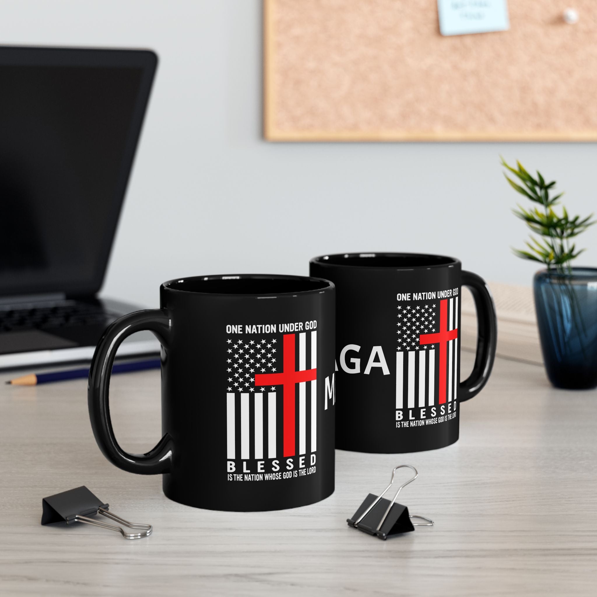 One Nation Under GOD Maga Coffee Mug 11oz/15oz