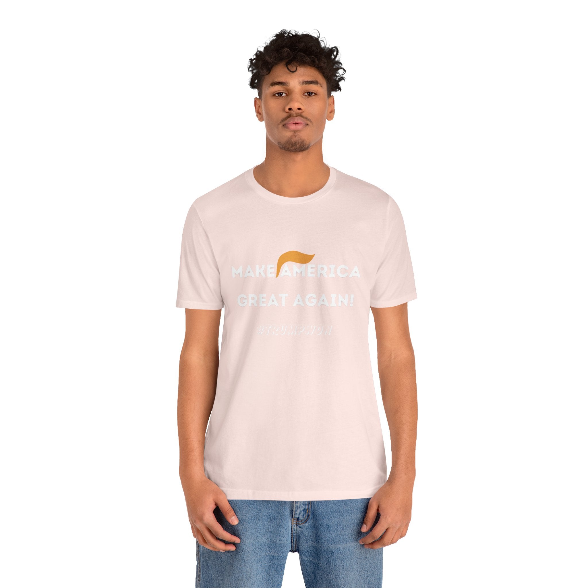Make America Great Again T-Shirt — Retro Hair Icon Political Tee