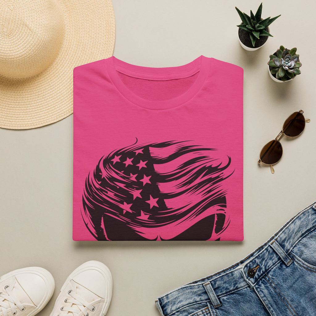 Punisher Patriotic Skull Graphic T-Shirt | Mens Womans  Softstyle Tee, Unique Gift, Casual Wear, Festival Apparel, Statement Shirt