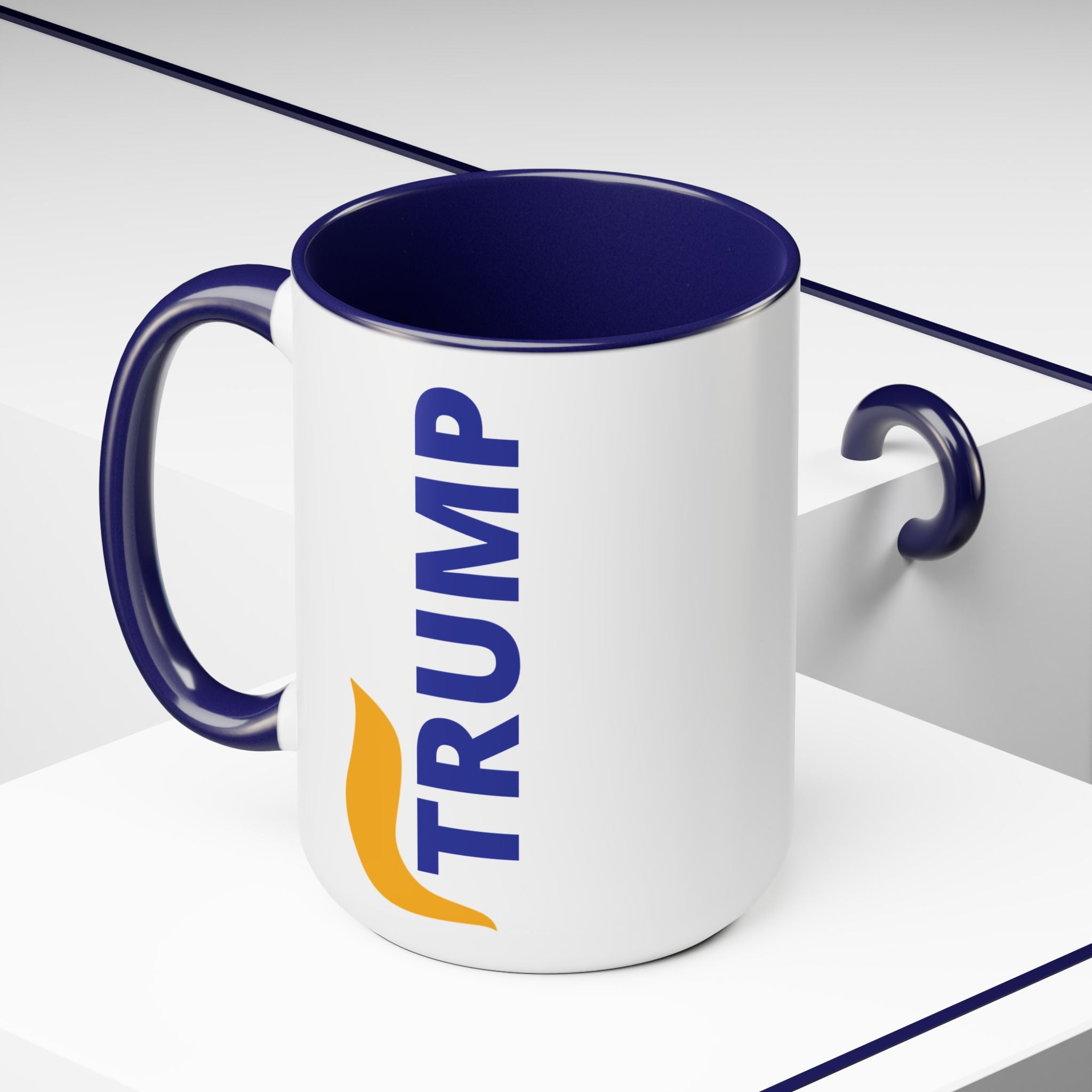 TRUMP / Two-Tone Coffee Mugs, 15oz