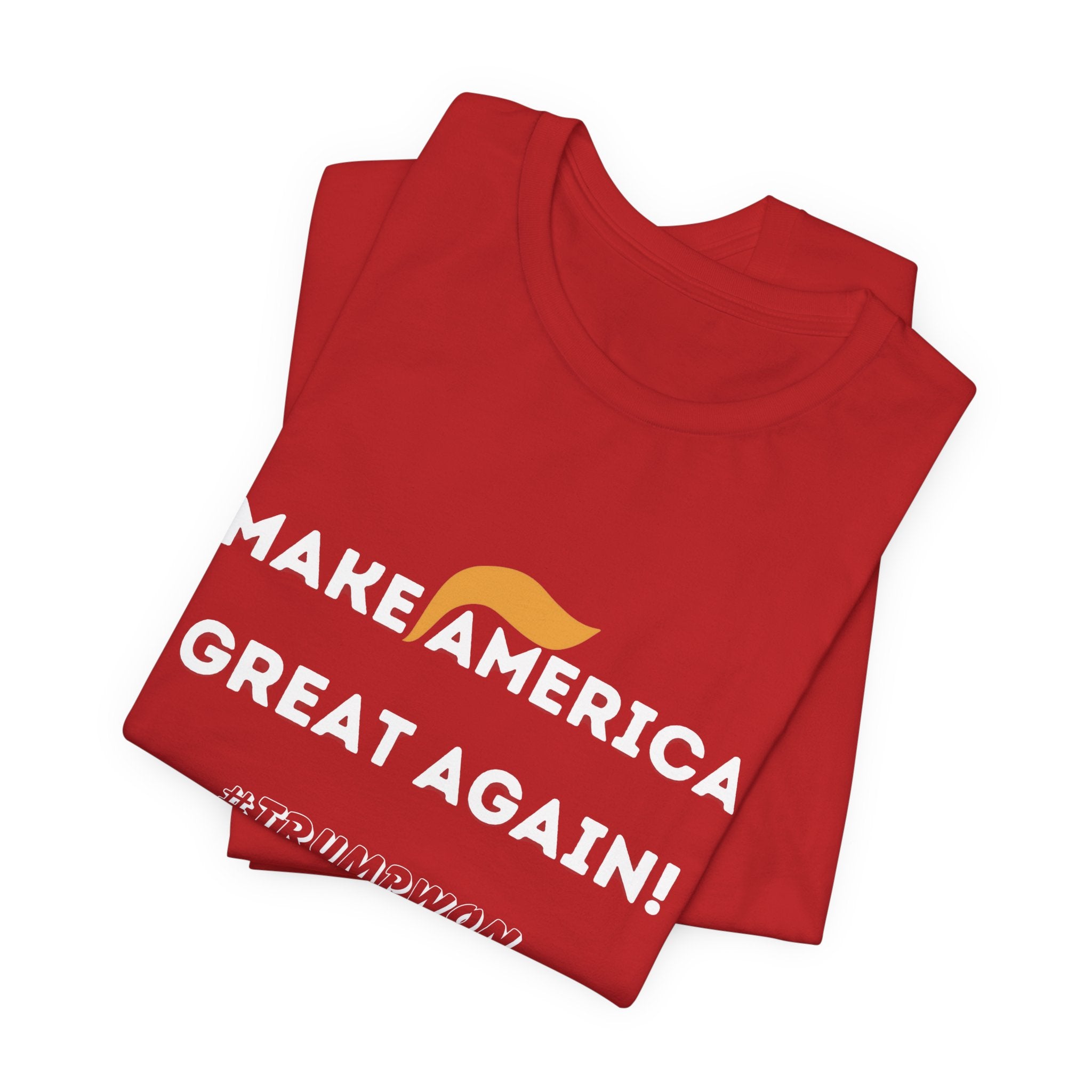 Make America Great Again T-Shirt — Retro Hair Icon Political Tee