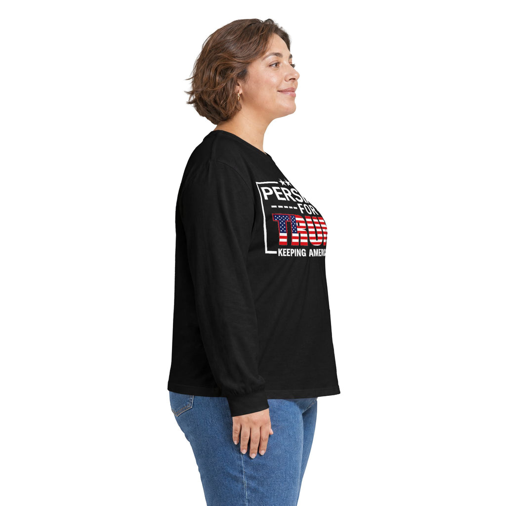 Persians For Trump Long Sleeve Tee — Keeping America Great #Iran #Persia #Trump
