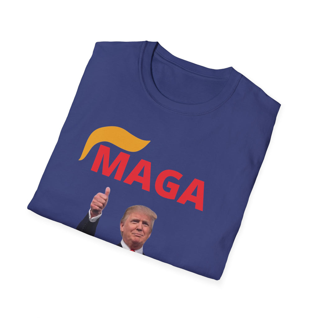 MAGA Thumbs-Up T-Shirt — "THANK GOD!" Political Statement Tee