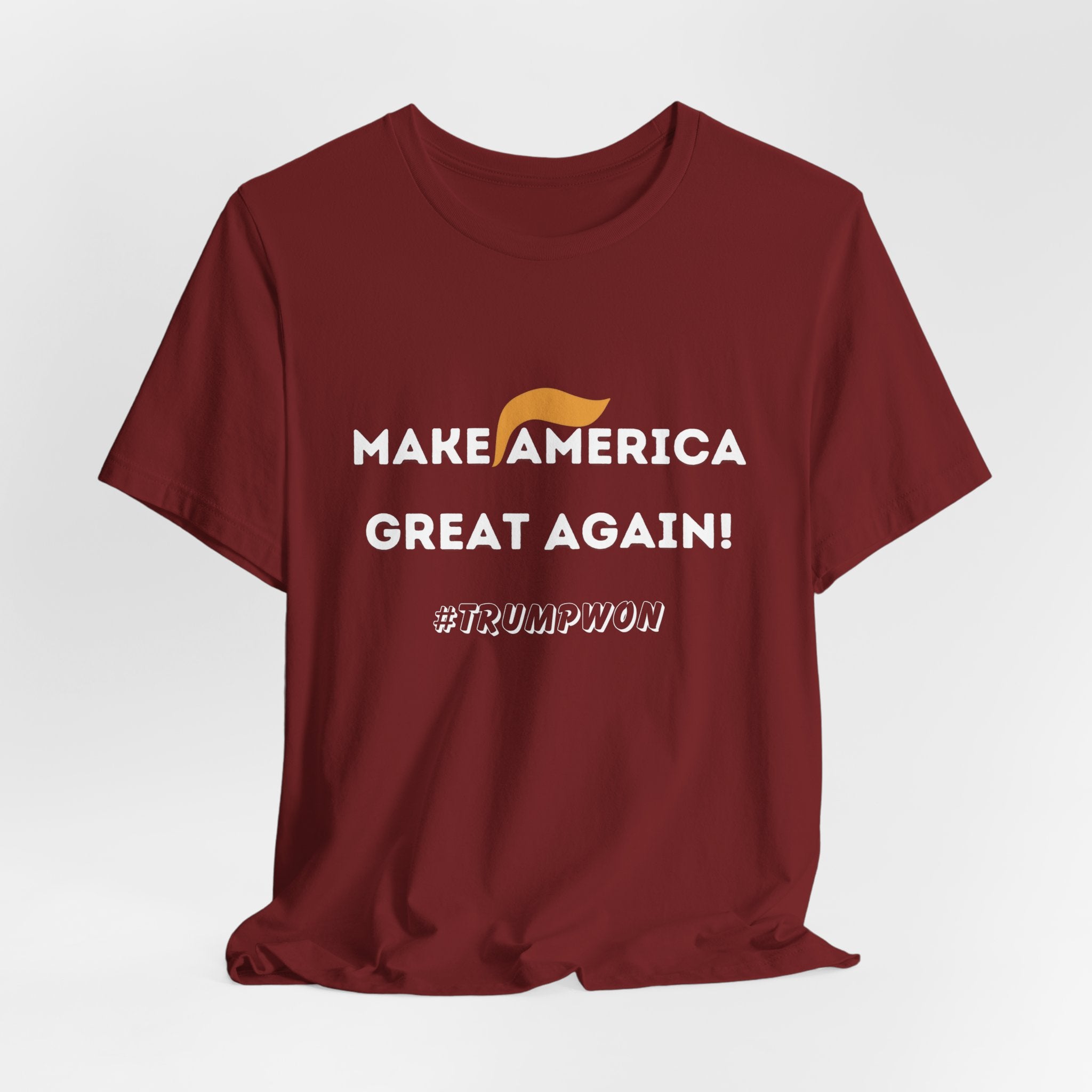 Make America Great Again T-Shirt — Retro Hair Icon Political Tee