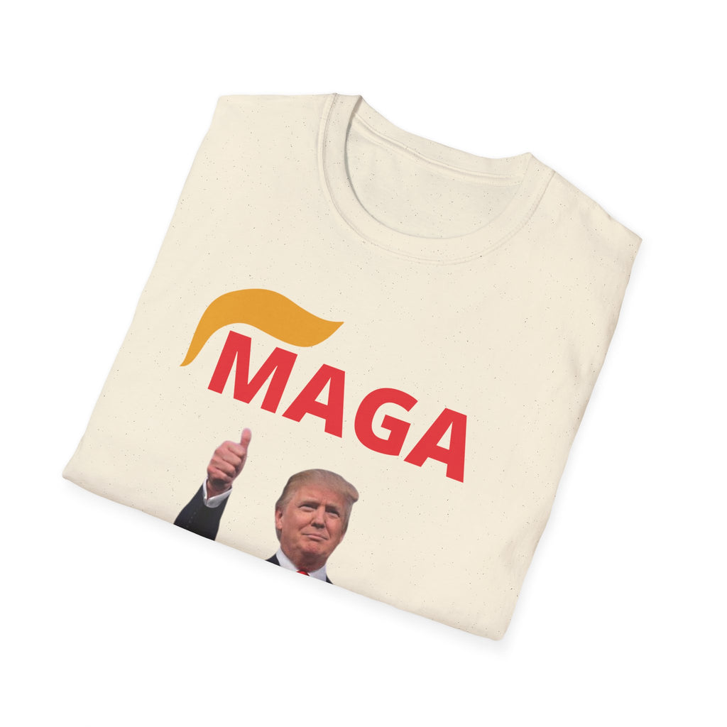 MAGA Thumbs-Up T-Shirt — "THANK GOD!" Political Statement Tee