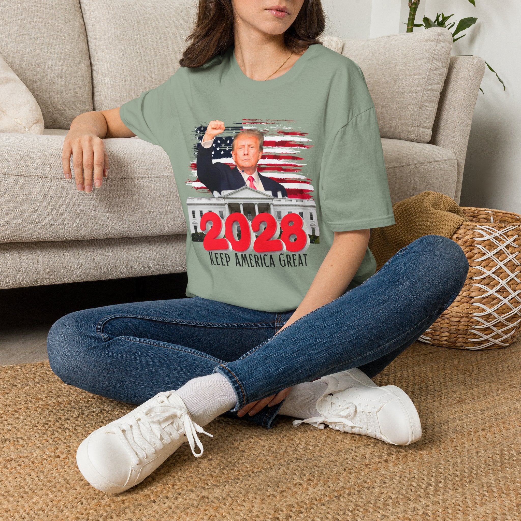 2028 Keep America Great T-Shirt | Patriotic Election Design #Trump