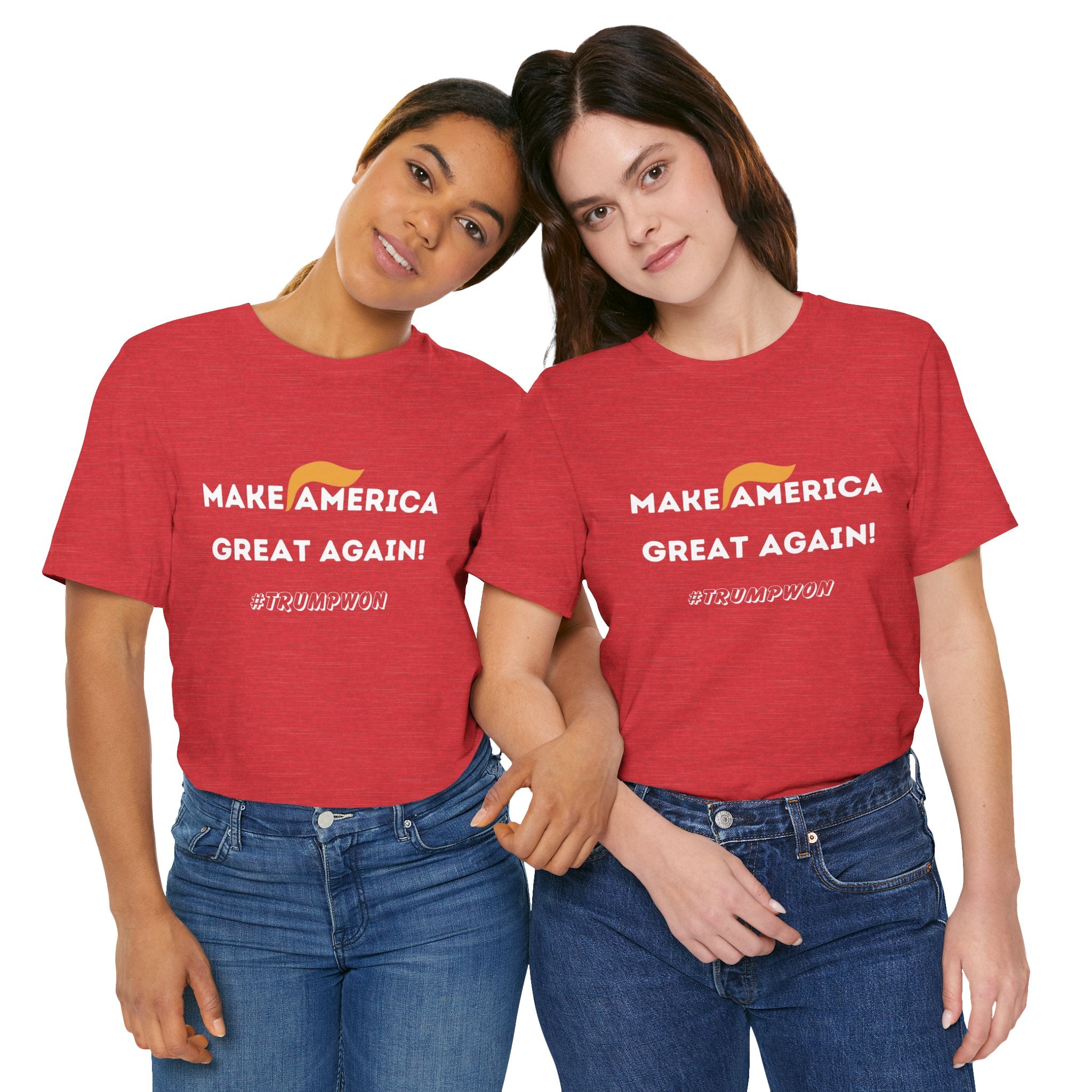 Make America Great Again T-Shirt — Retro Hair Icon Political Tee