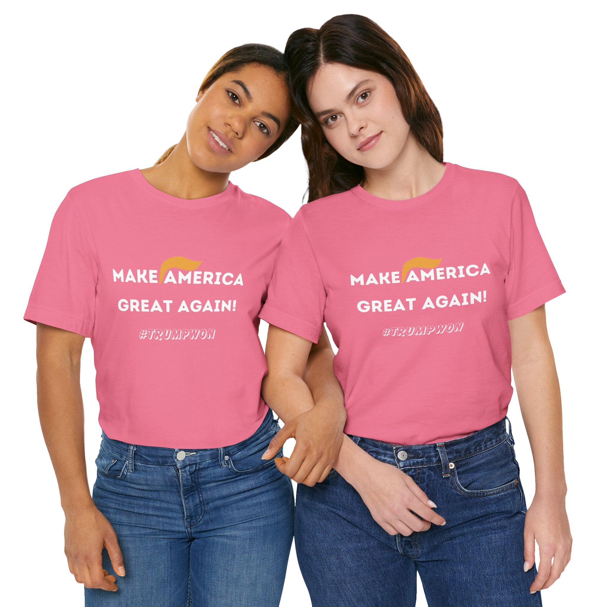 Make America Great Again T-Shirt — Retro Hair Icon Political Tee