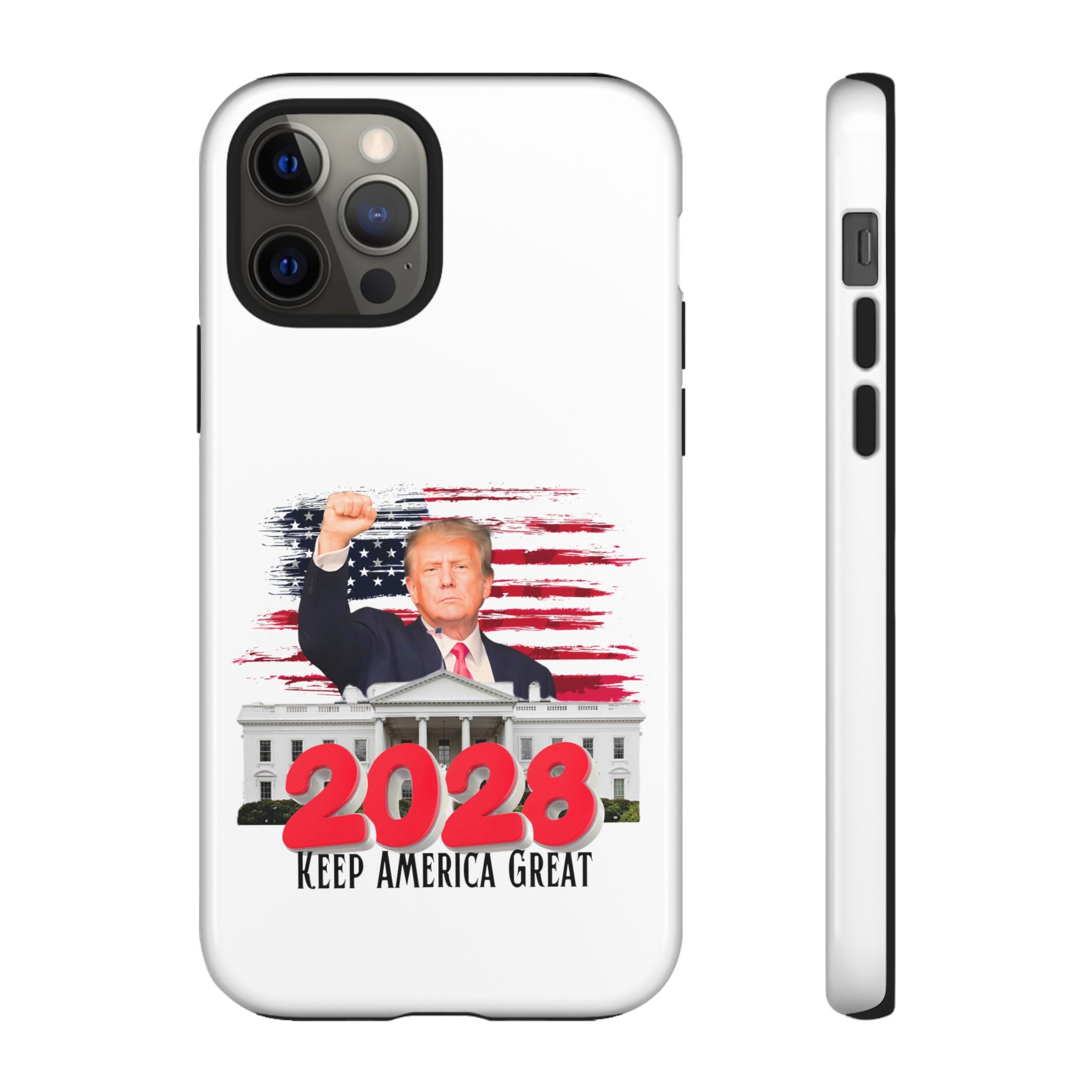 2028 Keep America Great Phone Case | Patriotic Trump Design