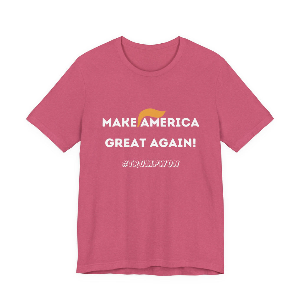 Make America Great Again T-Shirt — Retro Hair Icon Political Tee
