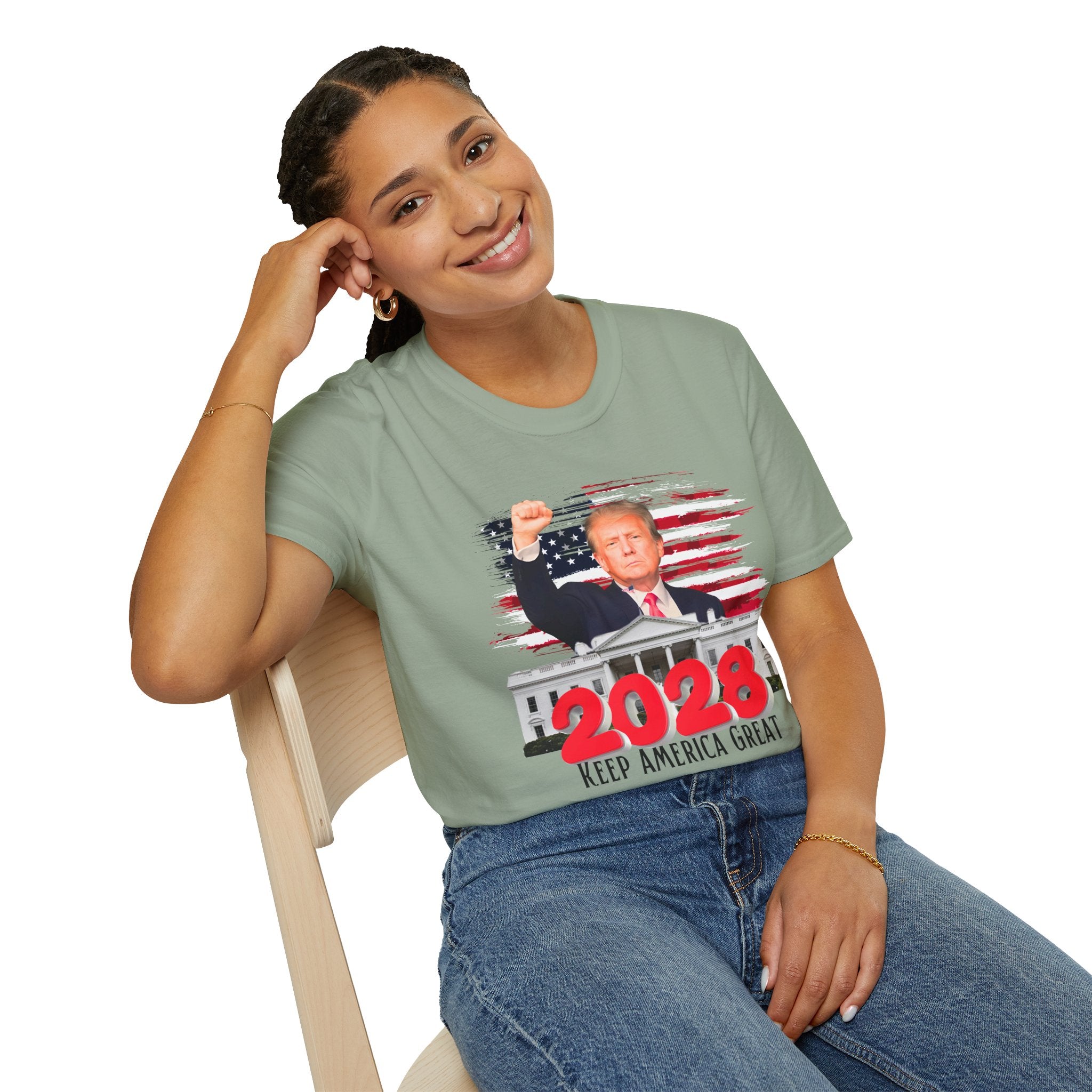 2028 Keep America Great T-Shirt | Patriotic Election Design #Trump
