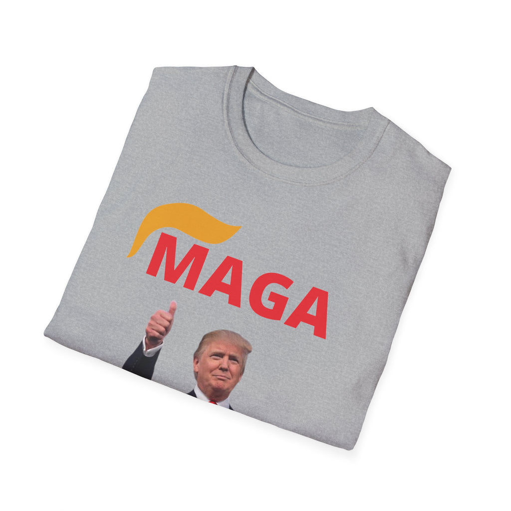 MAGA Thumbs-Up T-Shirt — "THANK GOD!" Political Statement Tee