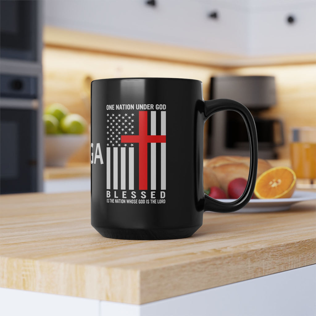 One Nation Under GOD Maga Coffee Mug 11oz/15oz