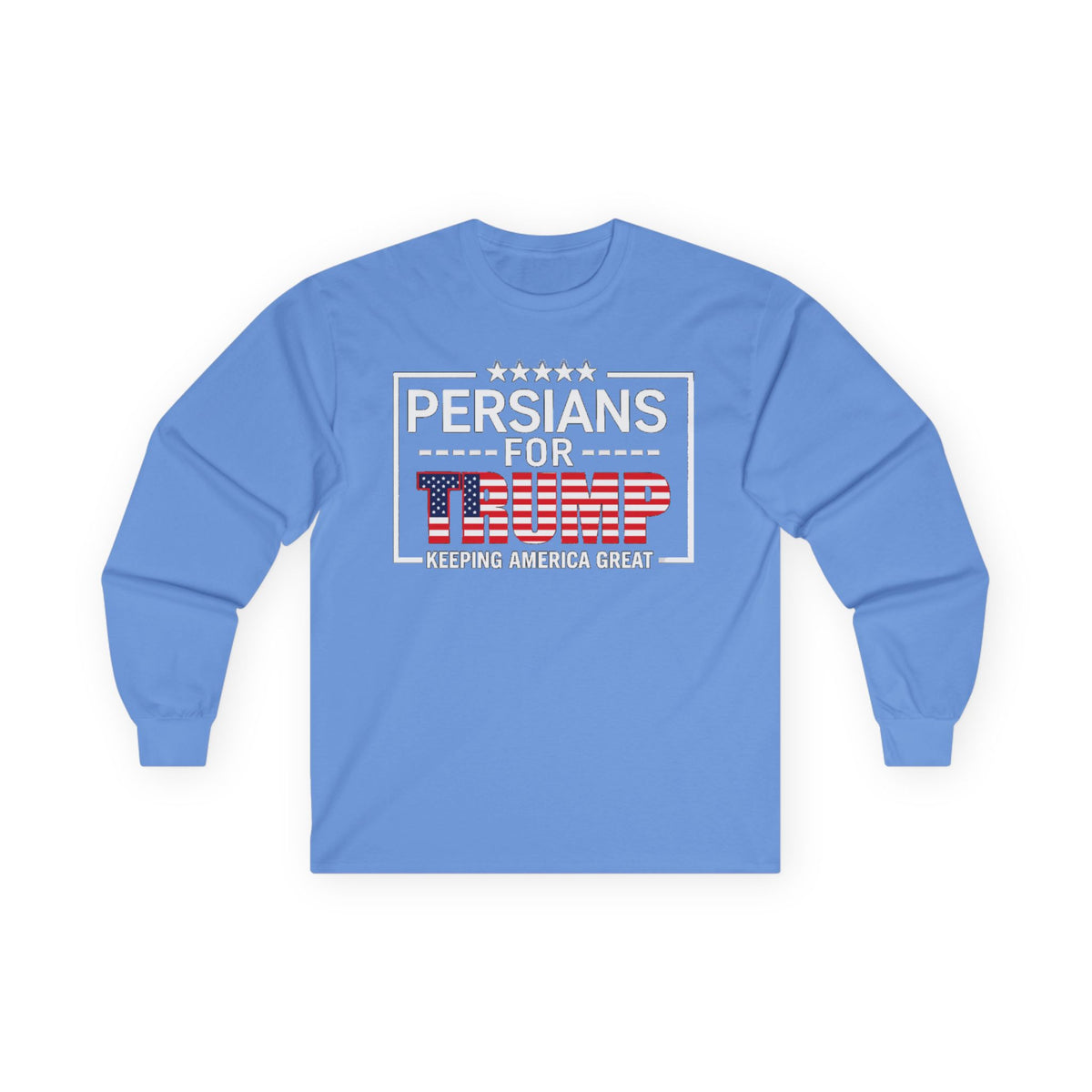Persians For Trump Long Sleeve Tee — Keeping America Great #Iran #Persia #Trump