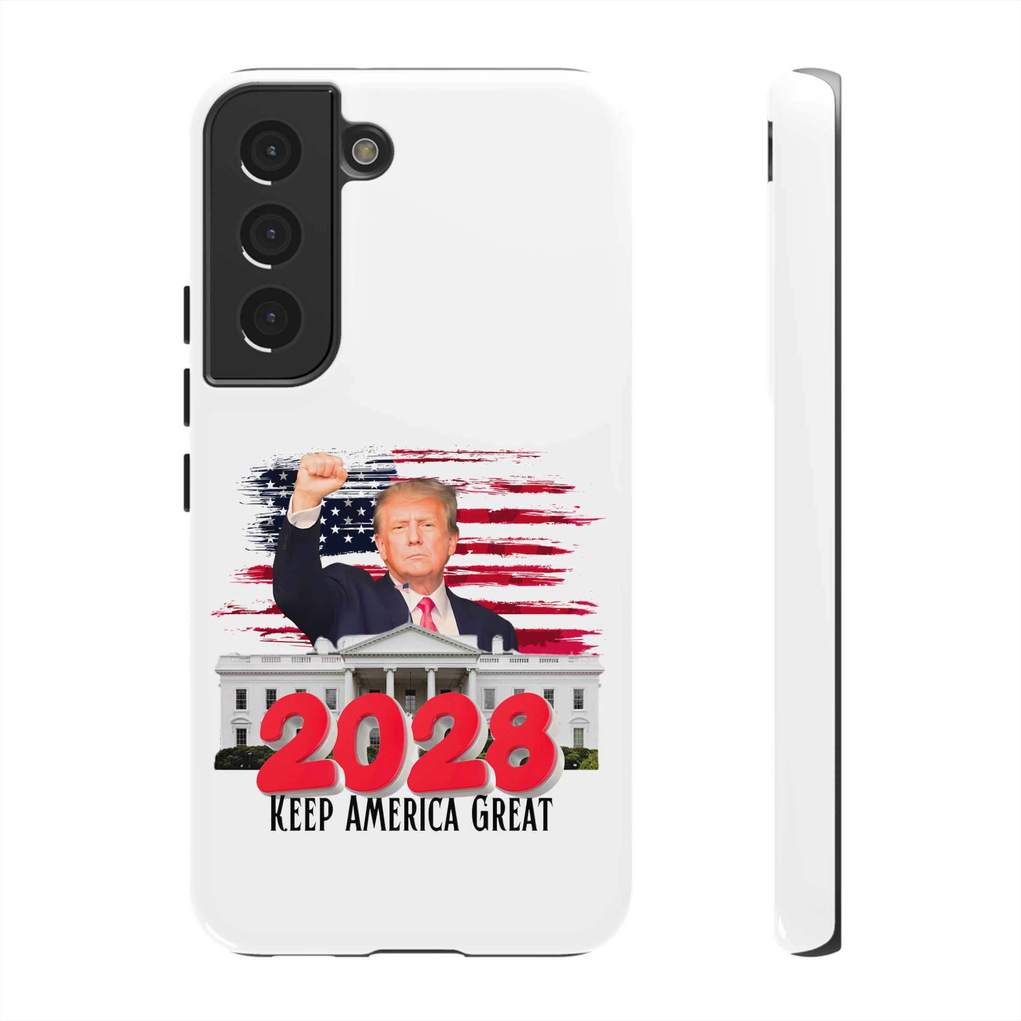 2028 Keep America Great Phone Case | Patriotic Trump Design