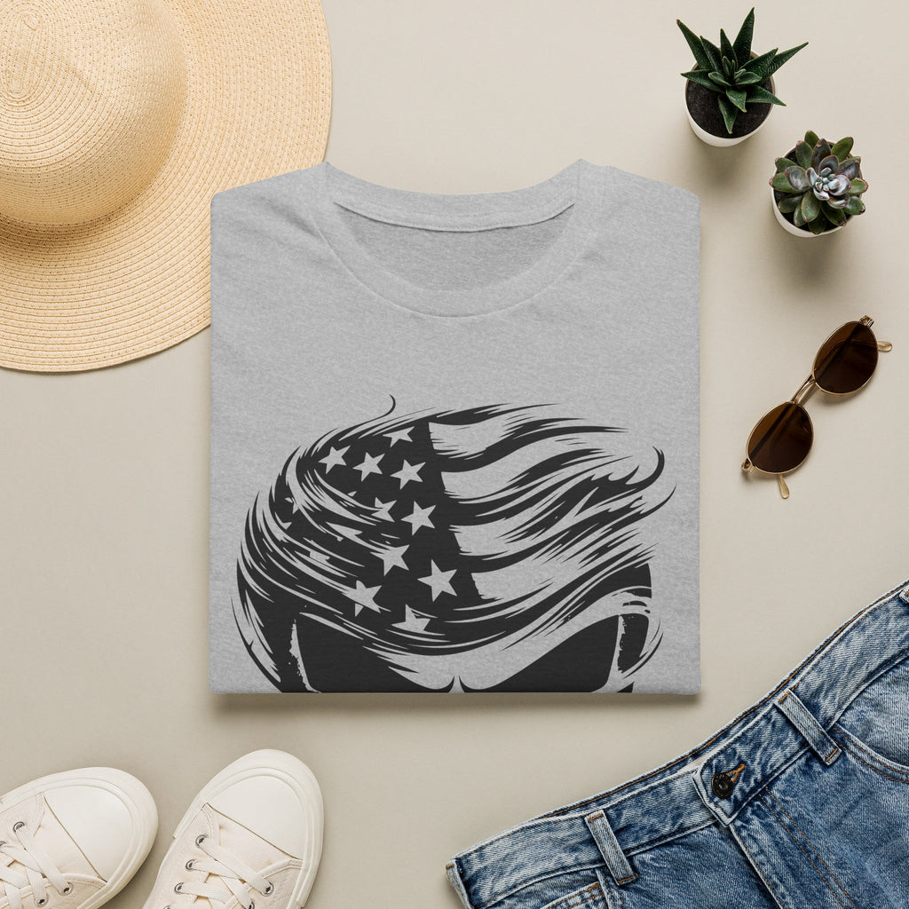 Punisher Patriotic Skull Graphic T-Shirt | Mens Womans  Softstyle Tee, Unique Gift, Casual Wear, Festival Apparel, Statement Shirt