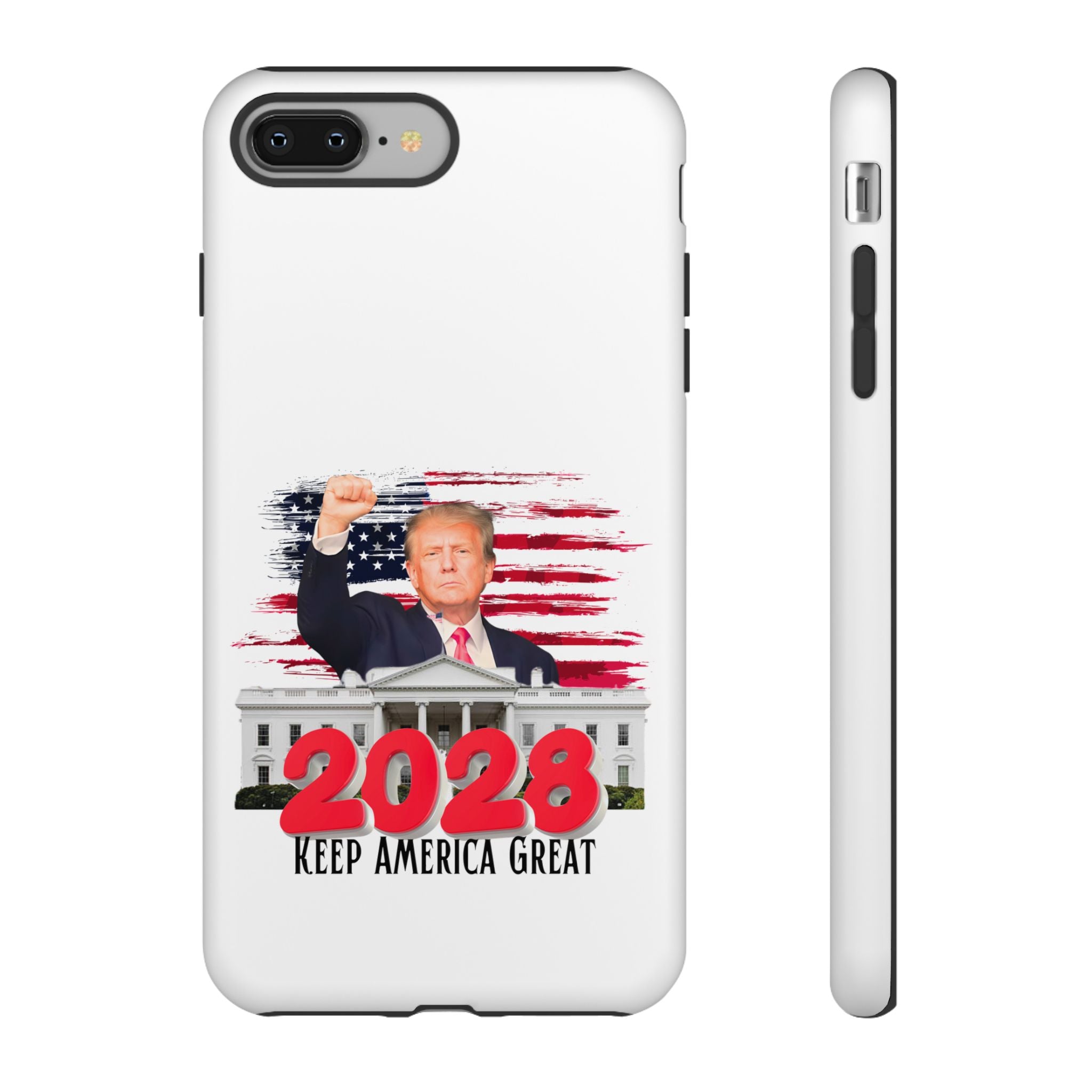 2028 Keep America Great Phone Case | Patriotic Trump Design